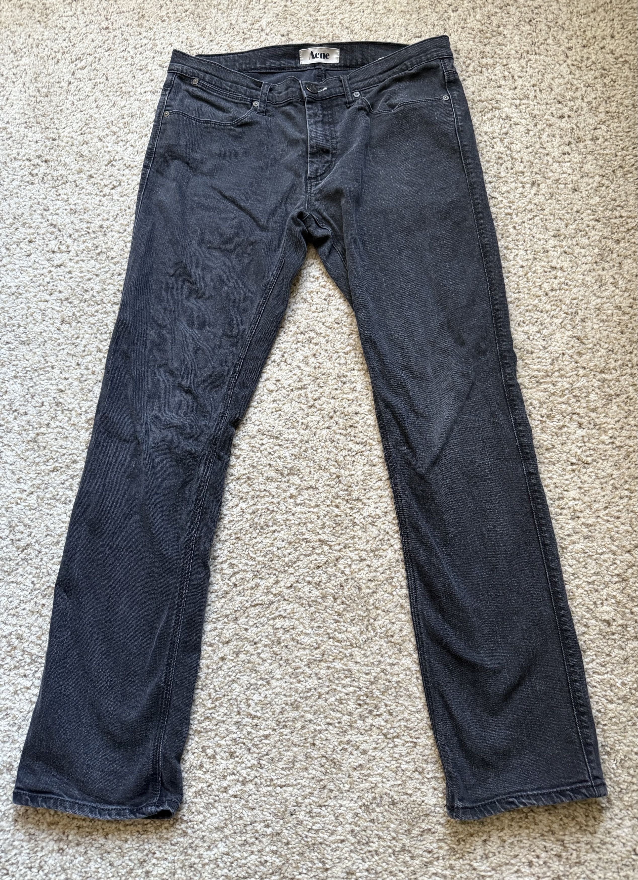 Acne Studios Acne Studios slim-fit denim jeans Size US 33 - 1 Thumbnail