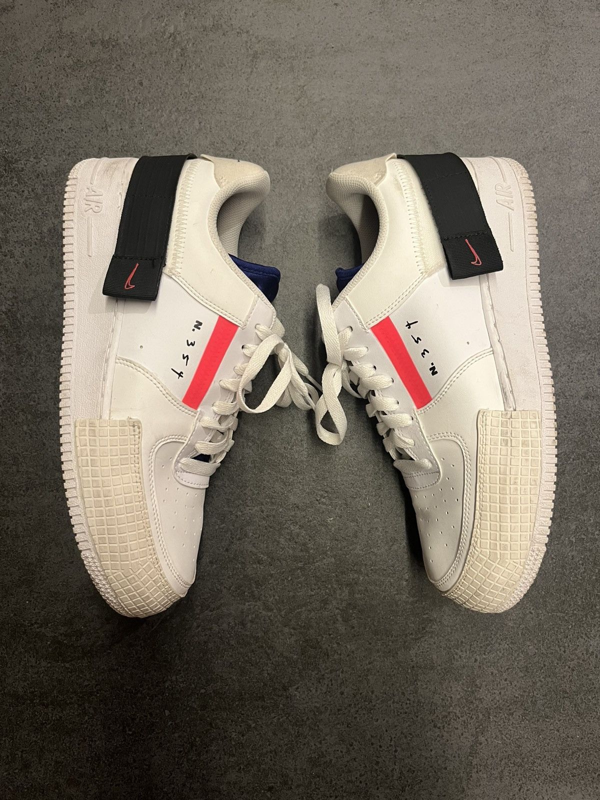 Nike Nike AF1-TYPE Summit White Size US 9.5 / EU 42-43 - 3 Thumbnail