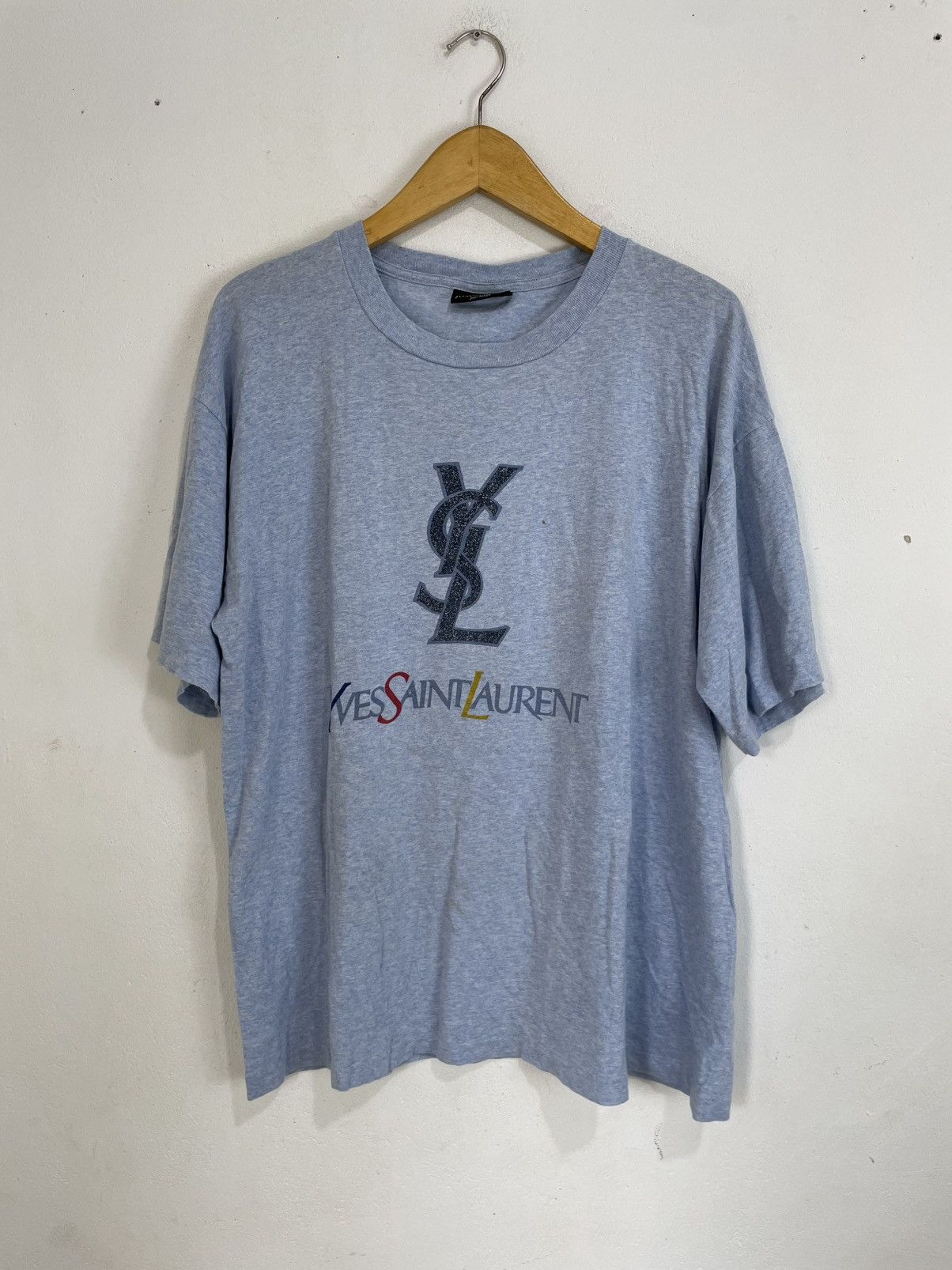 Vintage YSL Logo tee