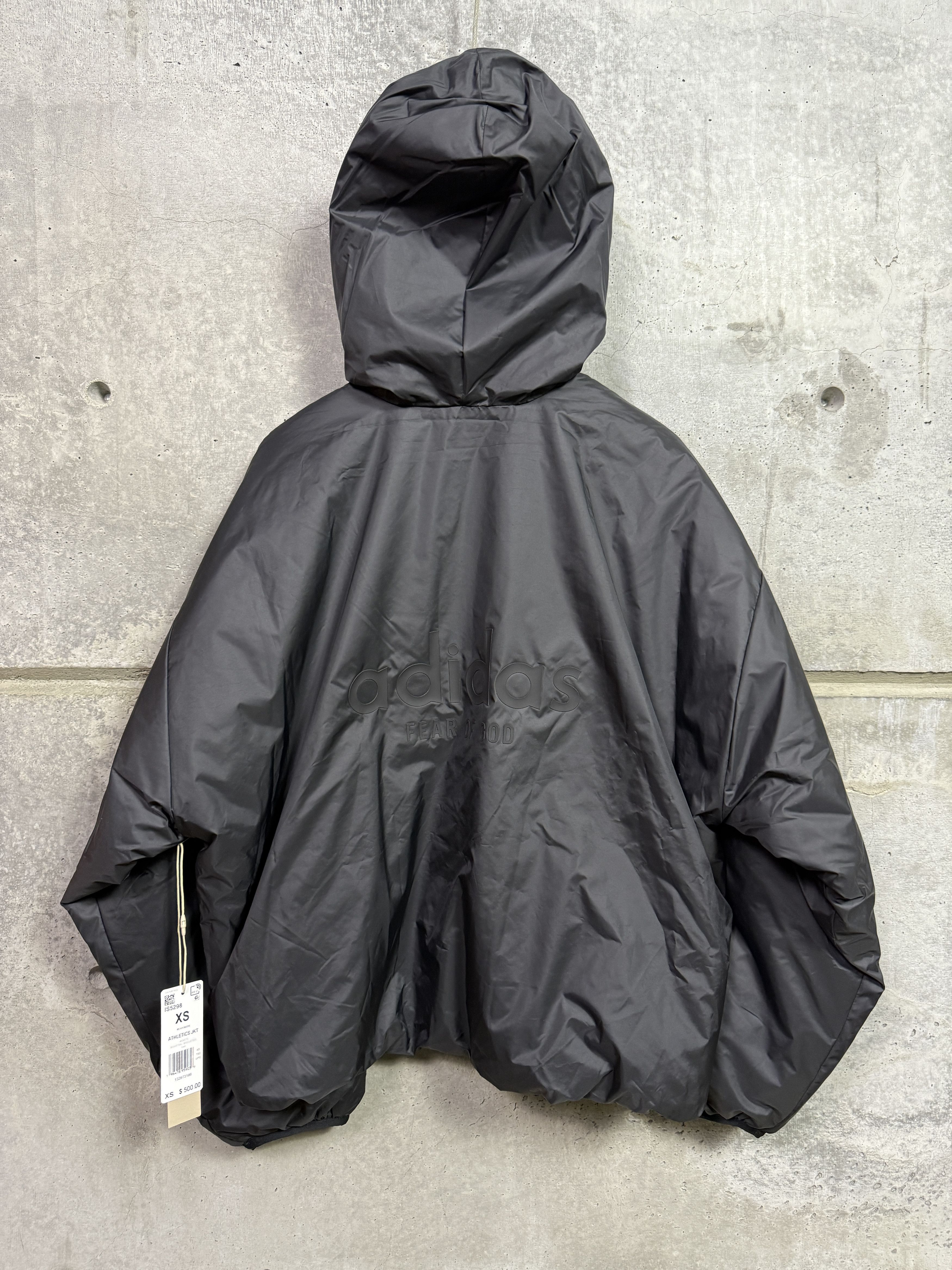 ESSENTIALS Dark Oatmeal Felt Logo Shorts XS