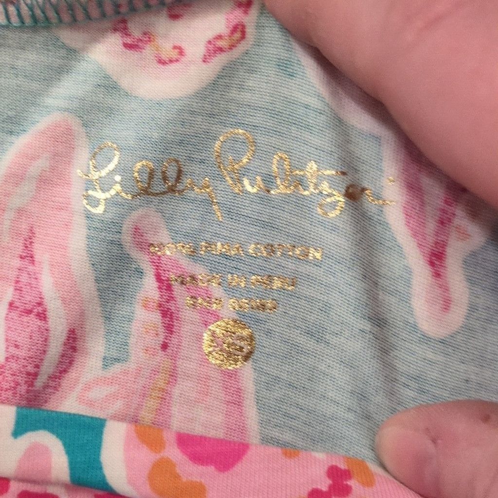 Lilly Pulitzer Lilly Pulitzer Linden Sea Blue Via Sunny Floral Dress SZ. XS Size XS / US 0-2 / IT 36-38 - 5 Thumbnail