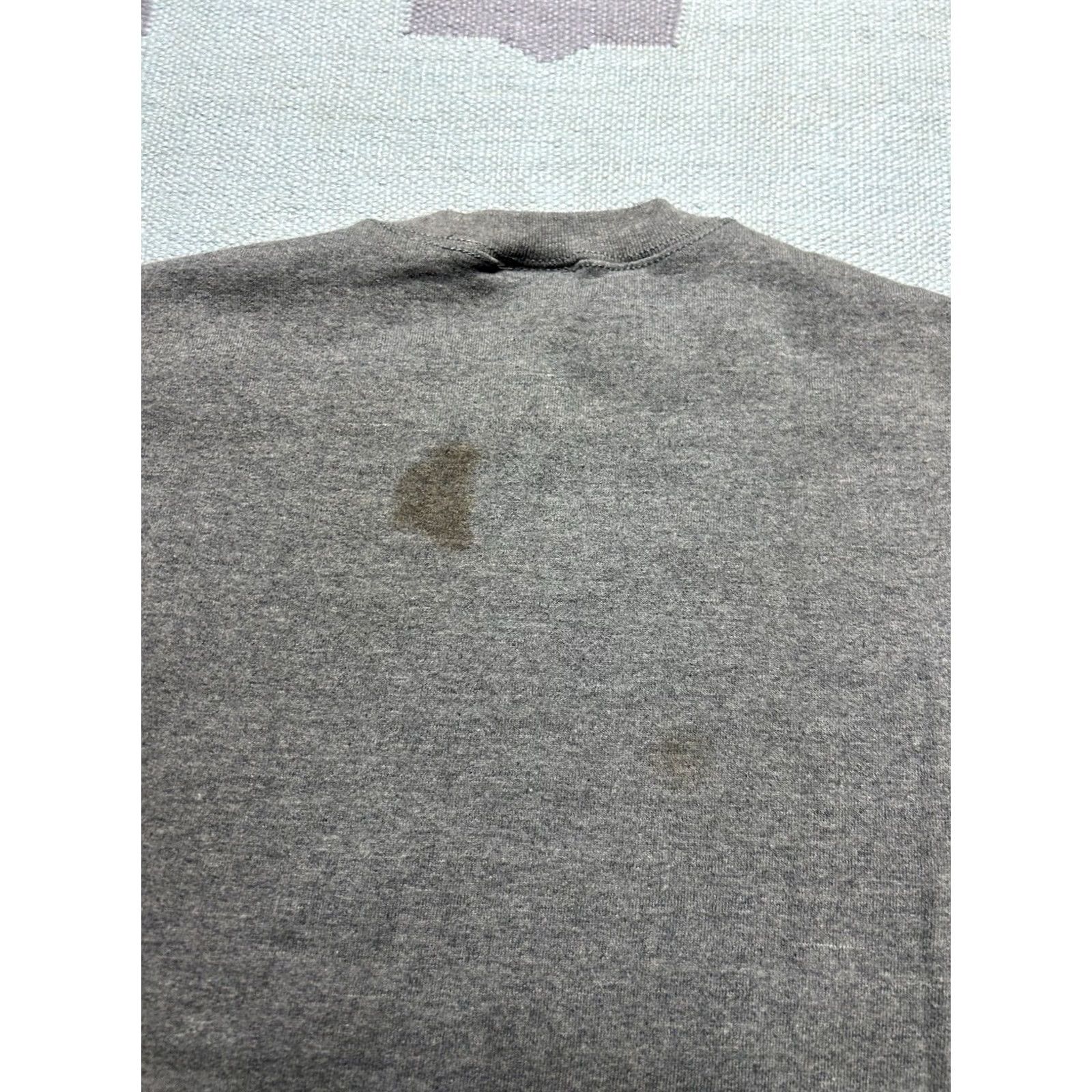 Wilson VINTAGE Sweatshirt Wilson gray pullover Distressed Adult XL Size US XL / EU 56 / 4 - 6 Thumbnail