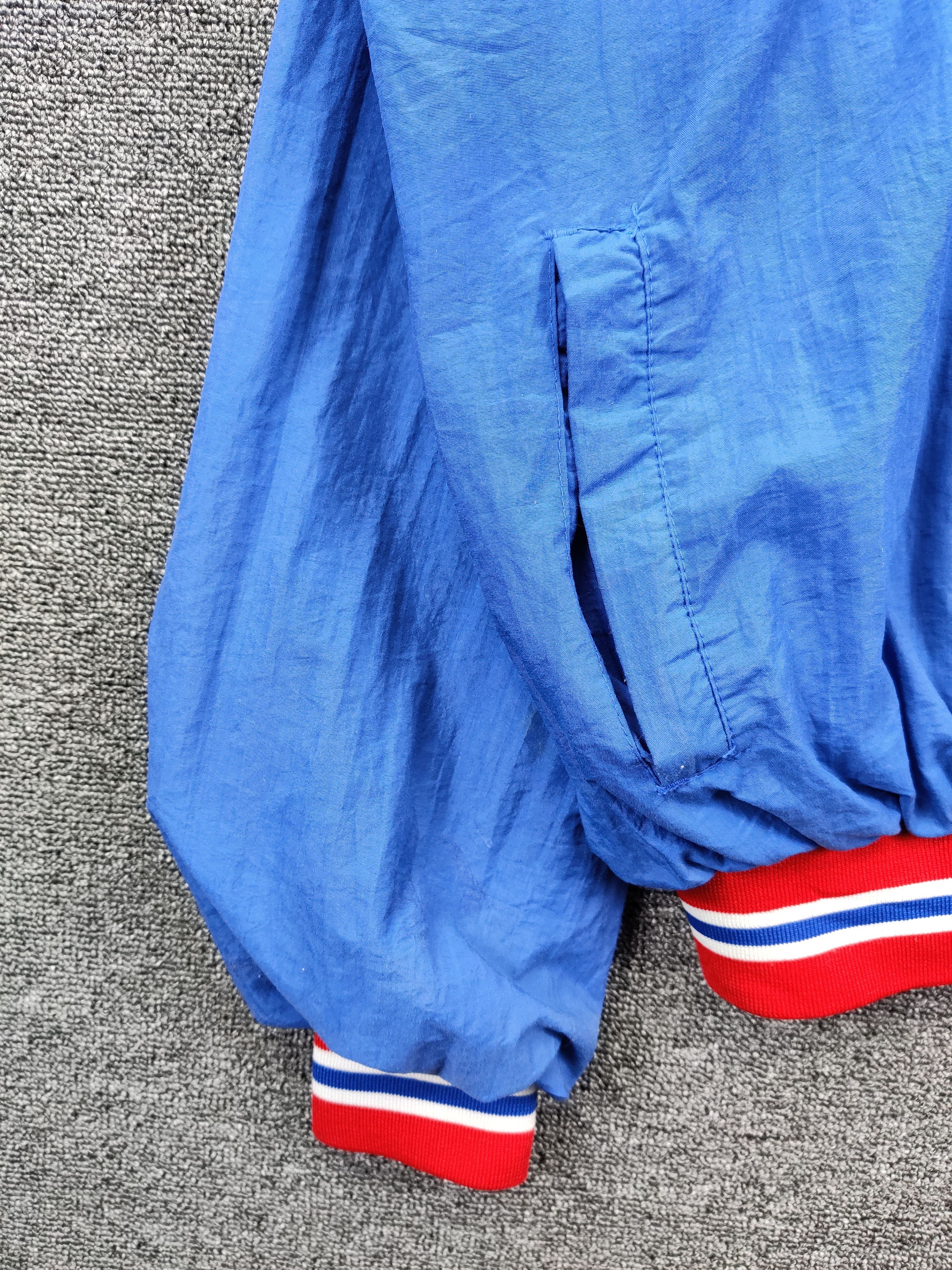Russell Athletic Russell Athletic Kansas Jay Hawks V Neck Nylon Jacket Size US L / EU 52-54 / 3 - 4 Thumbnail