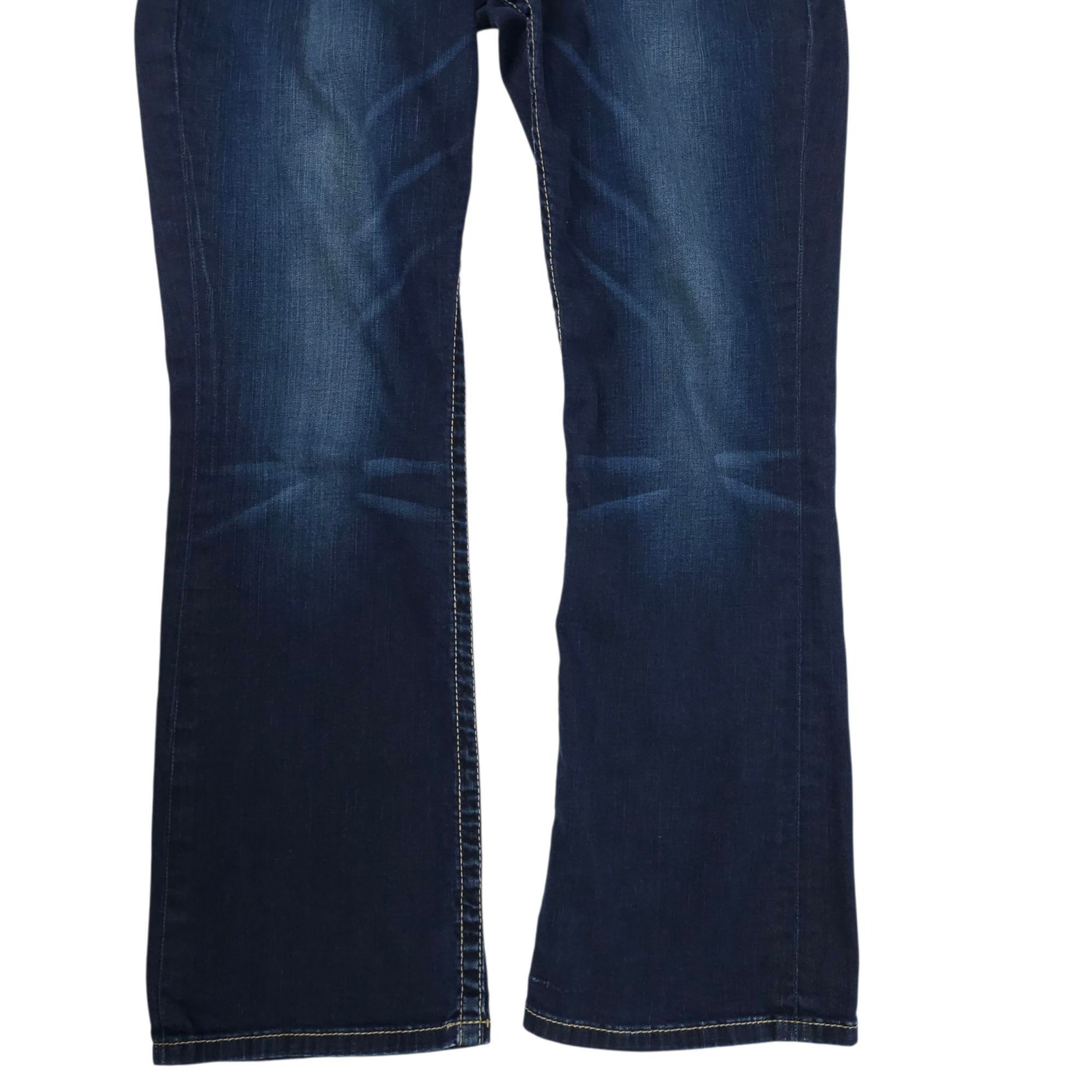 BKE BKE Dakota Boot Cut Jeans Womens Size 31 Mid Rise Dark Wash Size 31" - 10 Thumbnail