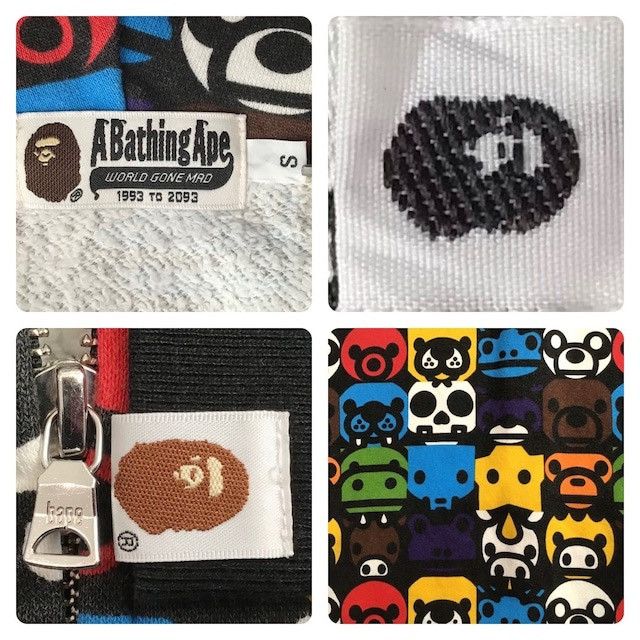 Bape × Nigo BAPE STA Milo Animal full zip hoodie a bathing ape NIGO Size US S / EU 44-46 / 1 - 6 Thumbnail