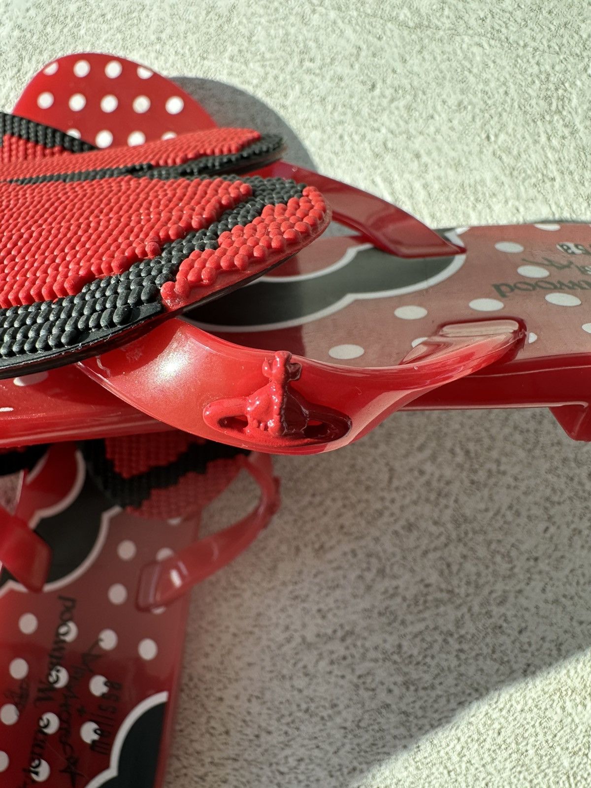 Melissa × Vivienne Westwood Vivienne Westwood x Melissa flip flops Size US 5.5 / IT 35.5 - 4 Thumbnail