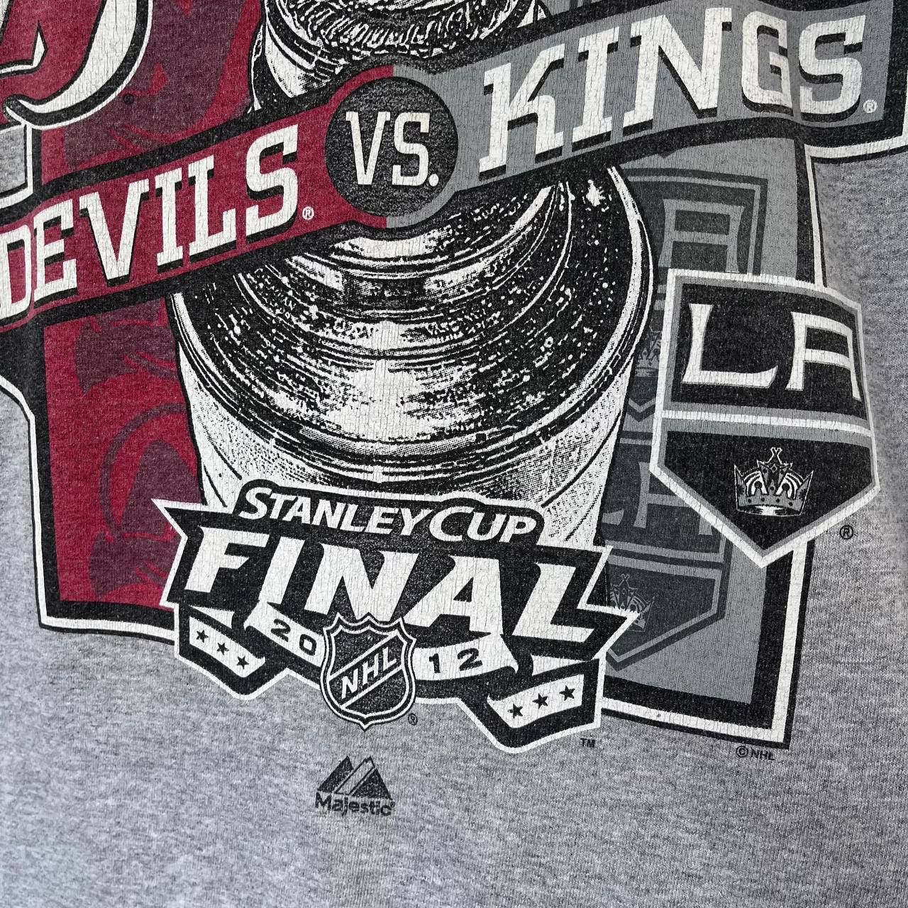 Majestic Majestic NHL Ice Hockey Stanley Cup Final 2012 Tshirt Size S Size US S / EU 44-46 / 1 - 4 Thumbnail