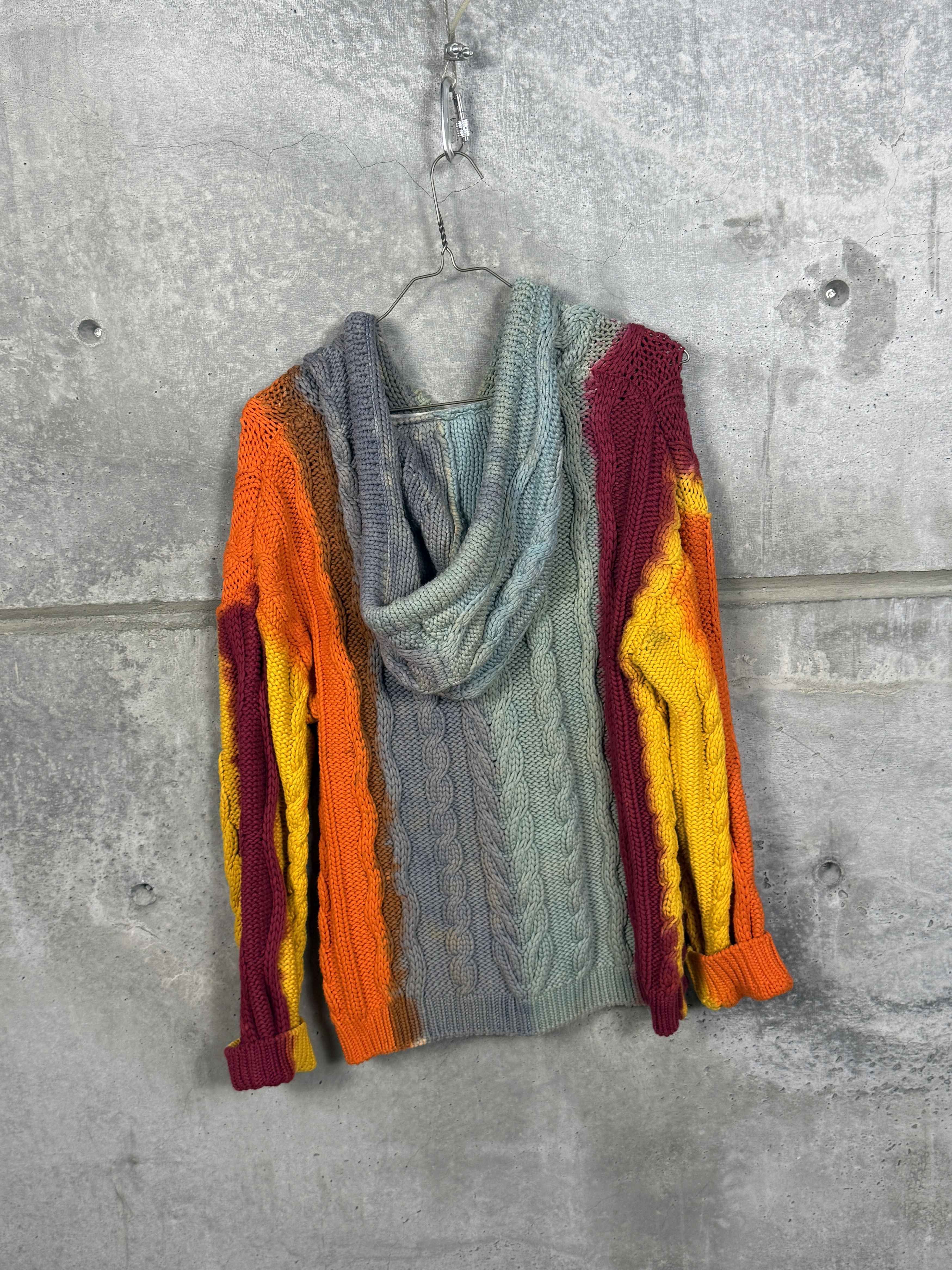 Camp High CAMP HIGH KNIT TYE-DYE HOODIE Size US M / EU 48-50 / 2 - 2 Thumbnail