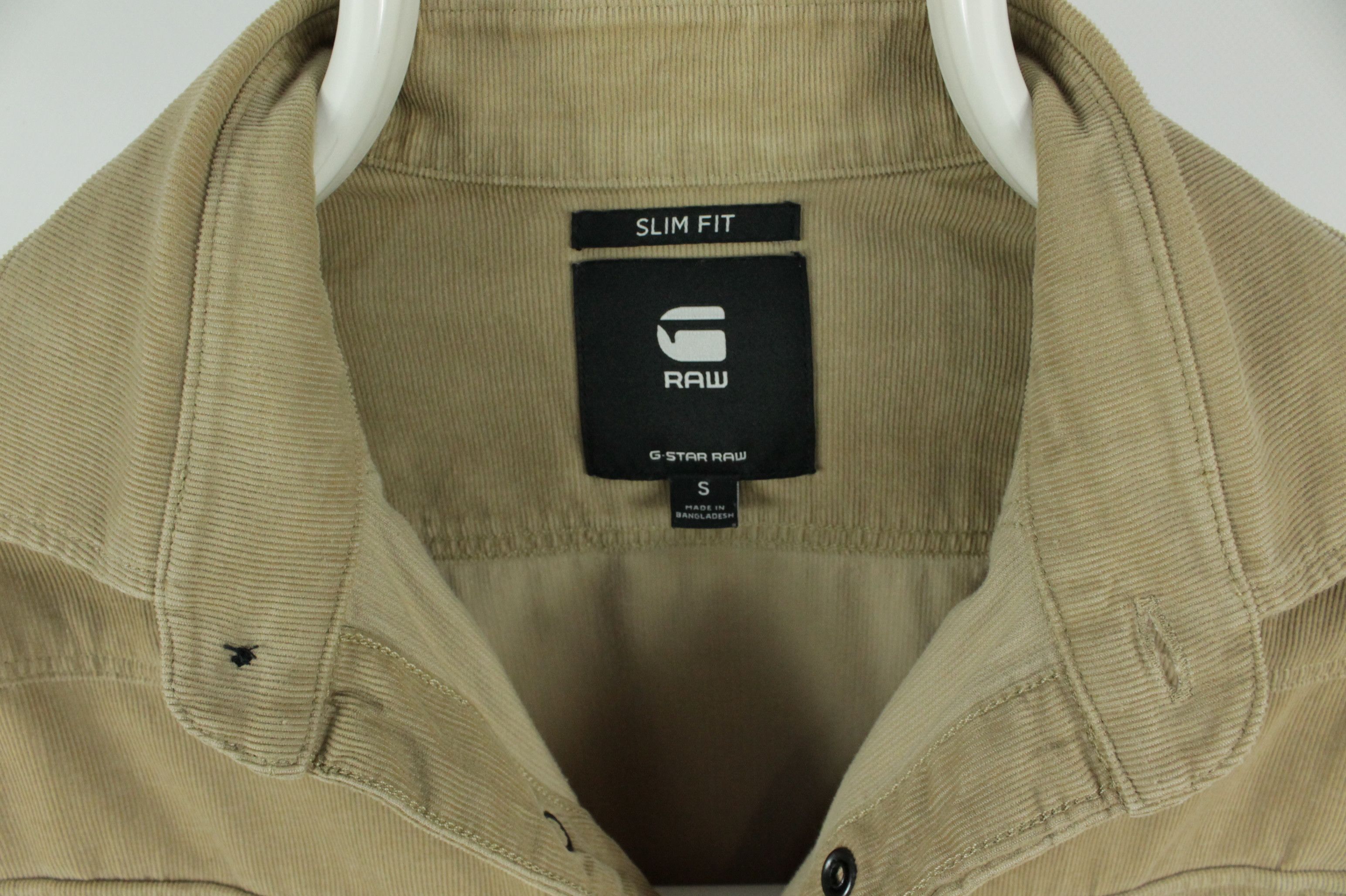 G-Star G-Star Raw 3301 Slim Fit Western Corduroy Shirt Size US S / EU 44-46 / 1 - 7 Thumbnail