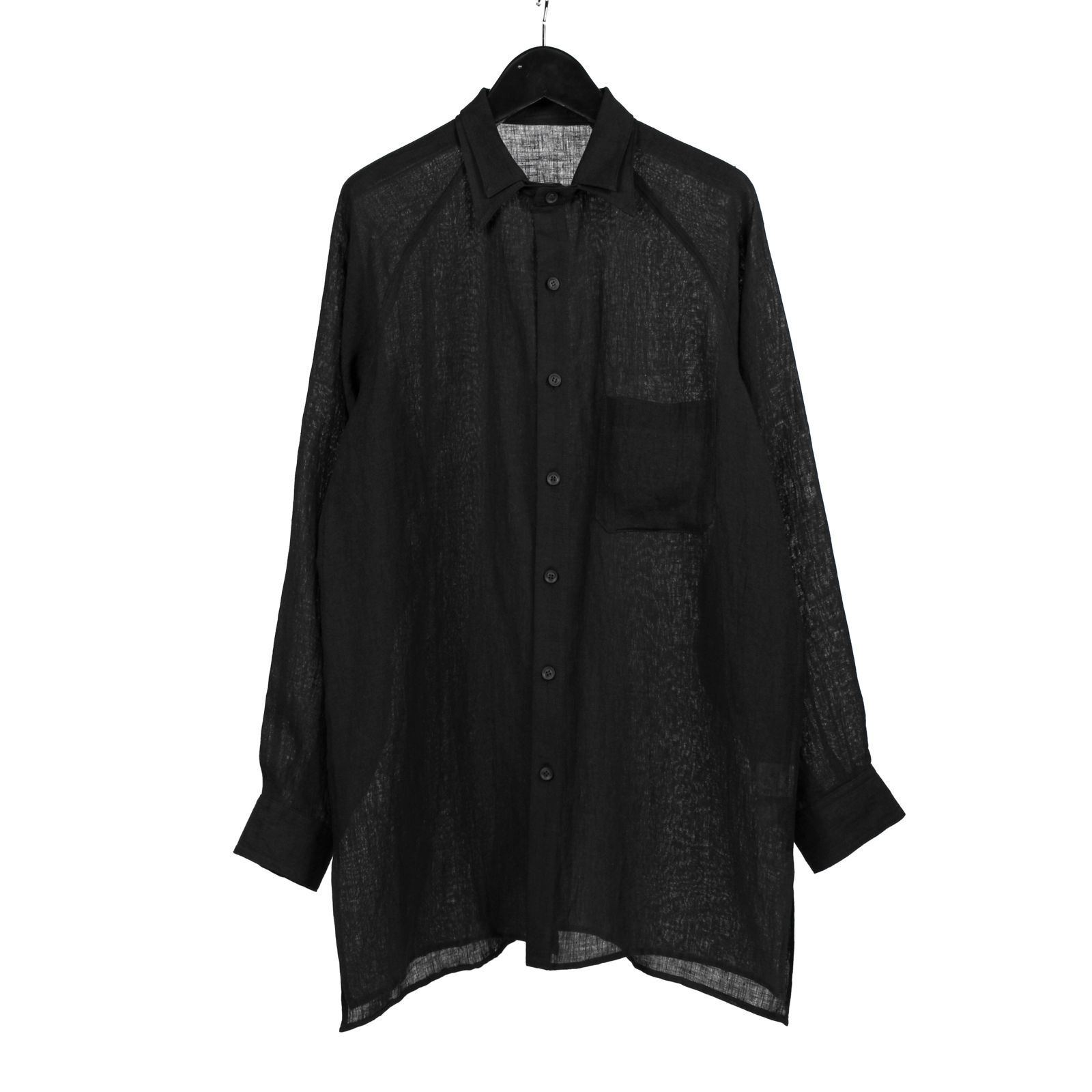 Yohji Yamamoto Pour Homme 24ss False Collar Blouse linen shirts Size 4 Size US XL / EU 56 / 4 - 1 Thumbnail