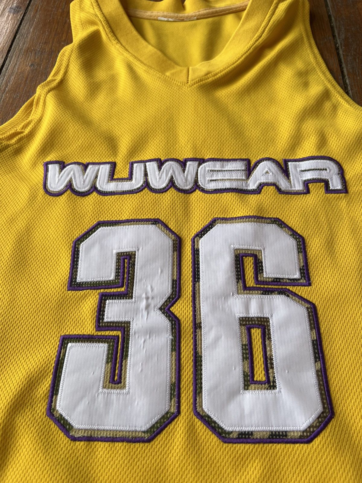 Wu-Tang Clan VINTAGE WU TANG CLAN WU WEAR BASKETBALL JERSEY #36 SWINGMAN Size US L / EU 52-54 / 3 - 5 Thumbnail