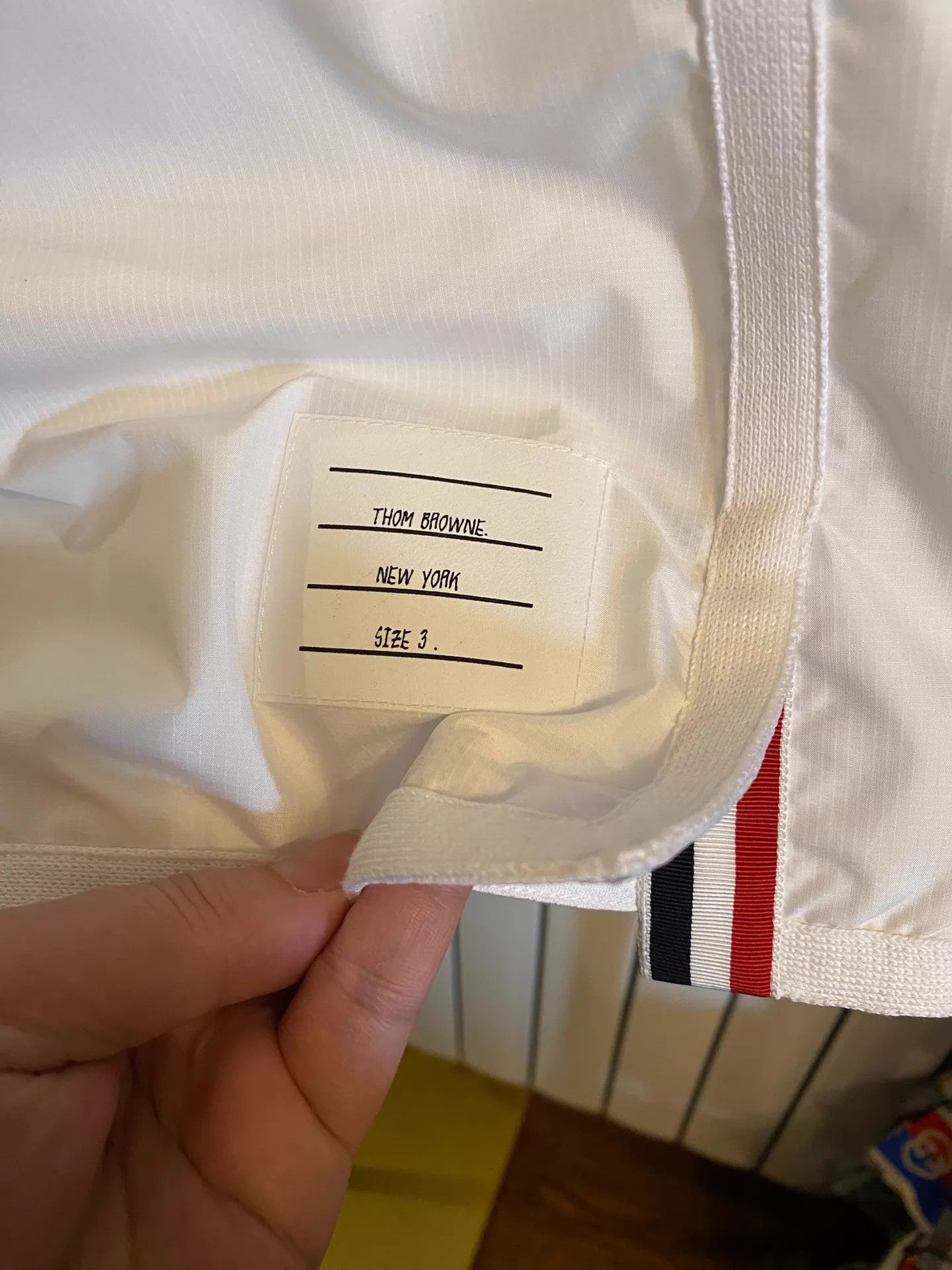 Thom Browne Thom Browne Made in Italy Elastic Waist Lined Beach Shorts 3 Size US 34 / EU 50 - 2 Thumbnail