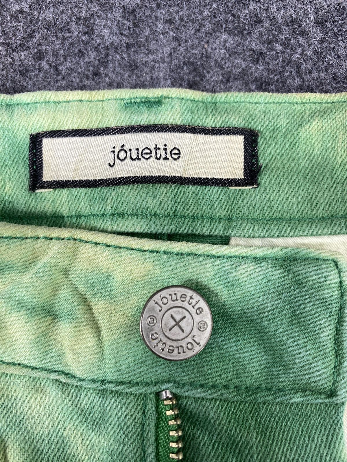 Japanese Brand Jouetie bleach green Jeans - J1013 Size 26" / US 2 / IT 38 - 8 Thumbnail