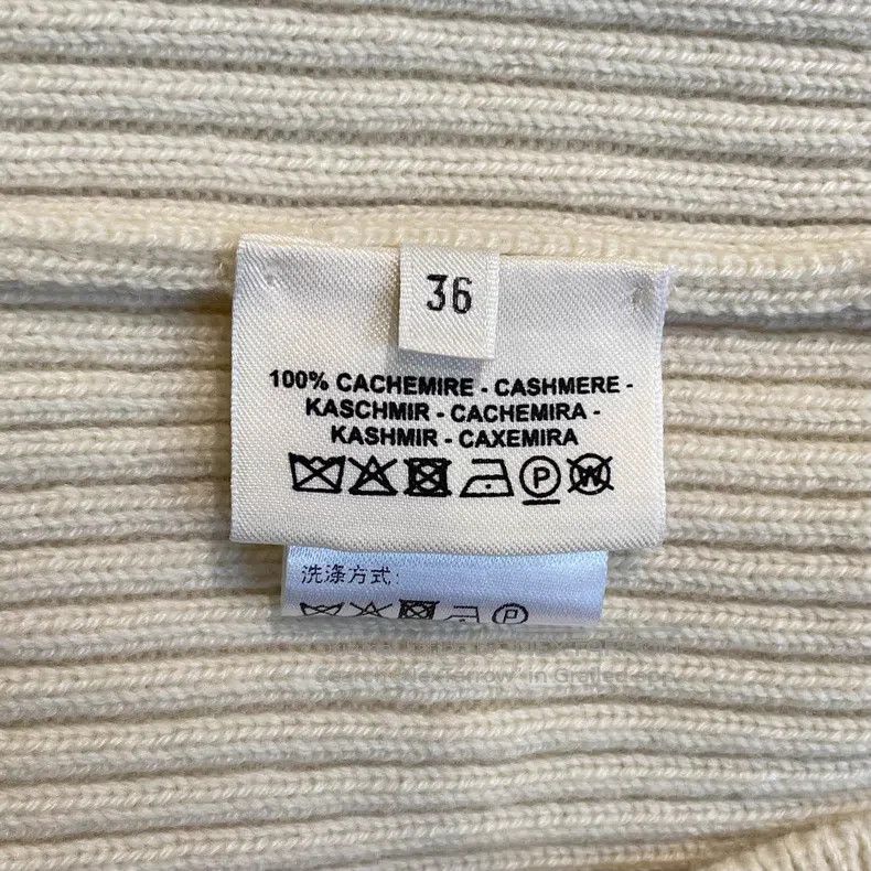 Hermes Hermes Ivory knit top Size XS / US 0-2 / IT 36-38 - 6 Thumbnail