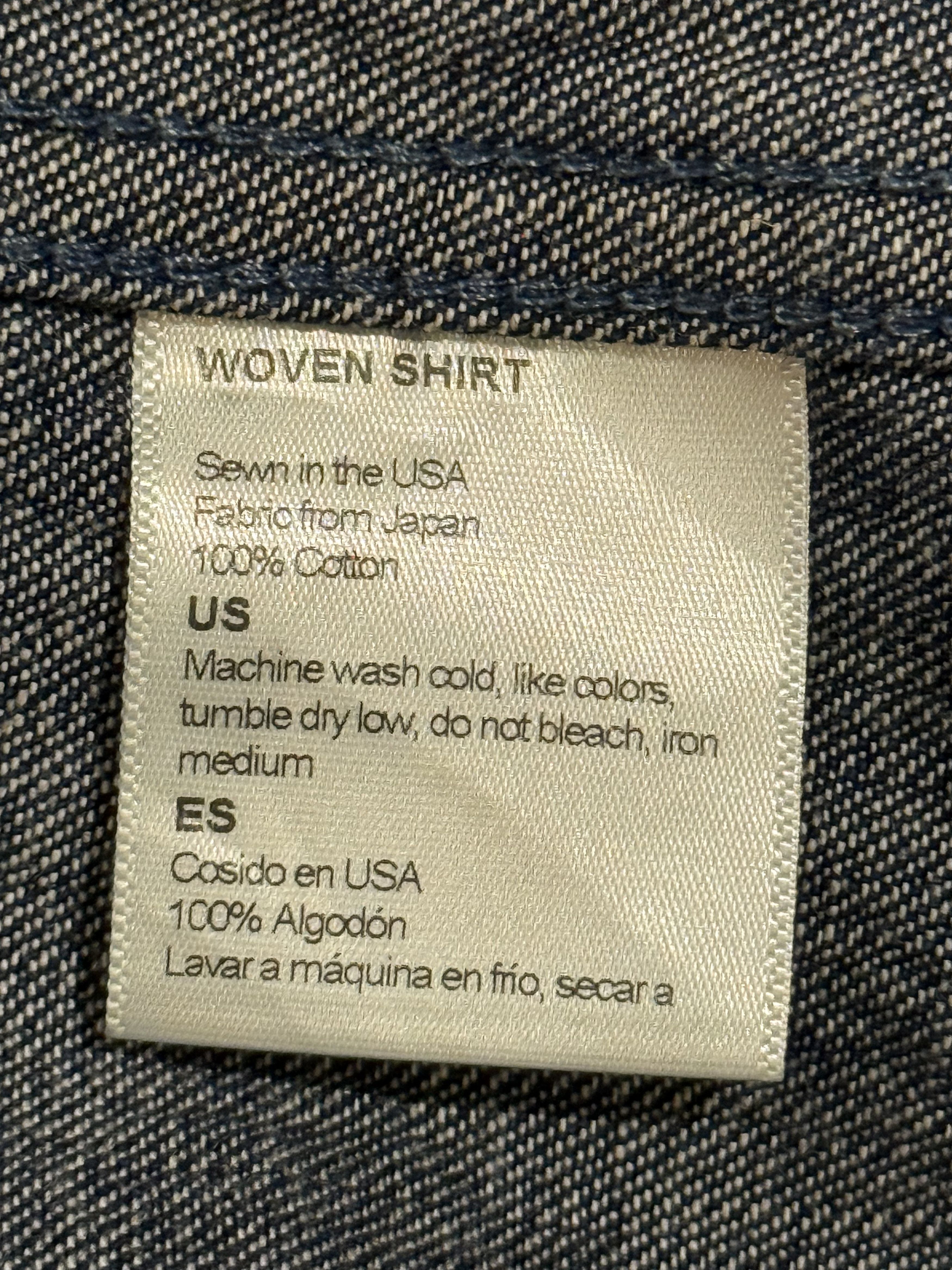 Freenote Cloth 💚 Freenote Cloth 11 Ounce 1900s Selvedge Denim Western NEW Size US M / EU 48-50 / 2 - 19 Thumbnail