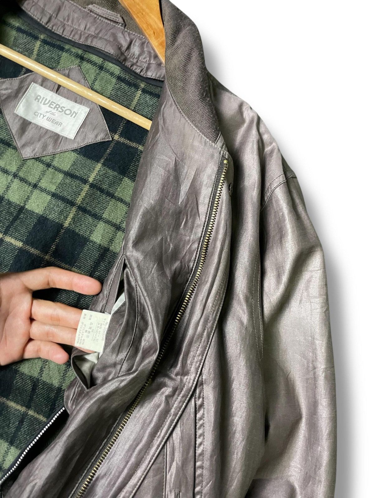 Designer × Japanese Brand Japanese Brand Riverson Bombers Jacket zipper(4) Size US M / EU 48-50 / 2 - 8 Thumbnail