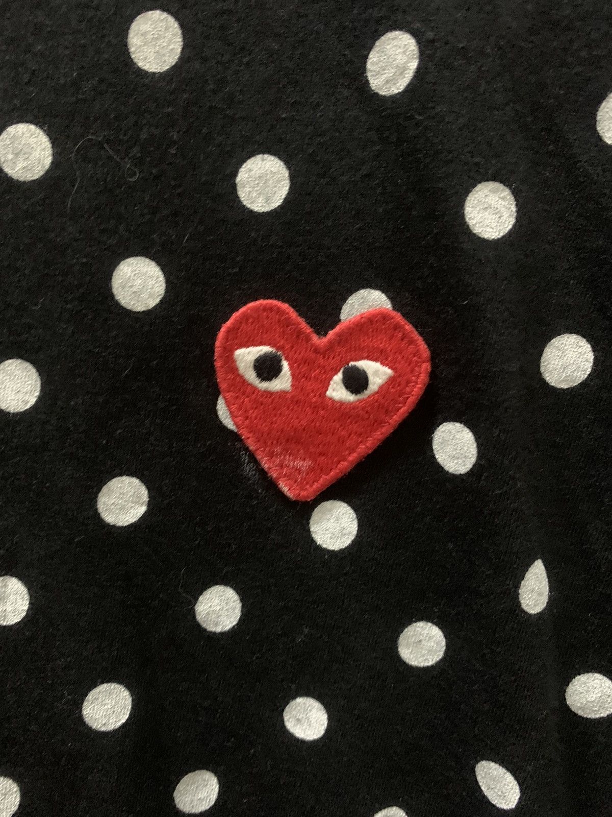 CDG by Comme des Garcons Comme des Garcons Play Polka-dot Heart Logo Unisex Size US M / EU 48-50 / 2 - 7 Thumbnail