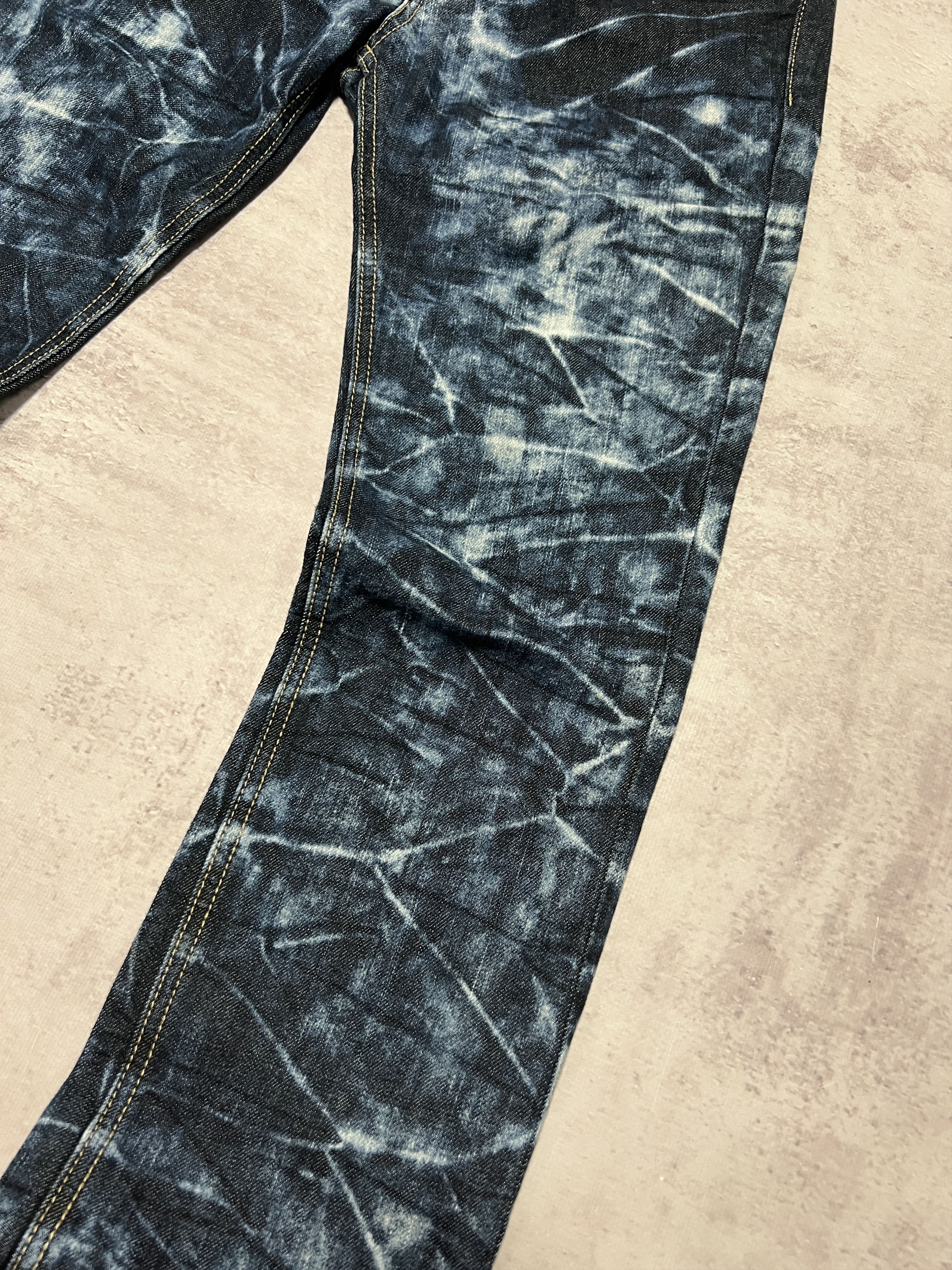 Japanese Brand Vintage 2000s Japanese Washed Denim Jeans Size 30" / US 8 / IT 44 - 11 Thumbnail