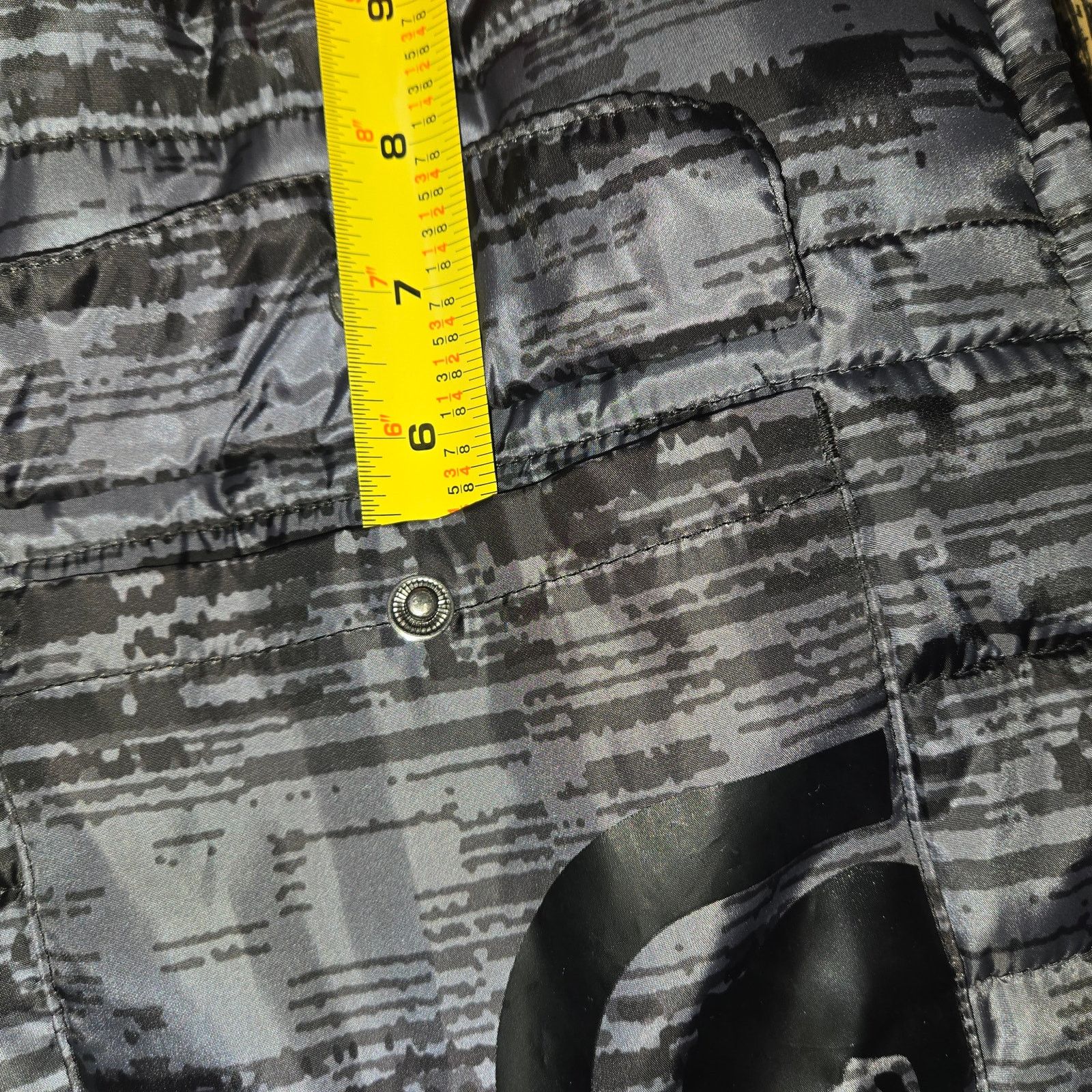 Ecko Unltd. ECKO UNLTD Grey Black Sleeveless Hoodie Bomber Puffer Vest Size US XXL / EU 58 / 5 - 8 Thumbnail