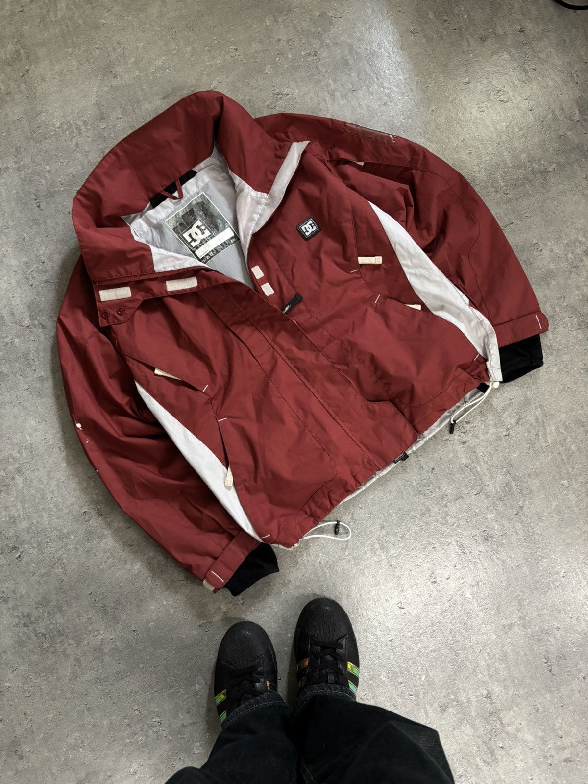 DC DC Shoes Snowboard Jacket S Streetwear Winter Sports burgund Size US S / EU 44-46 / 1 - 2 Thumbnail