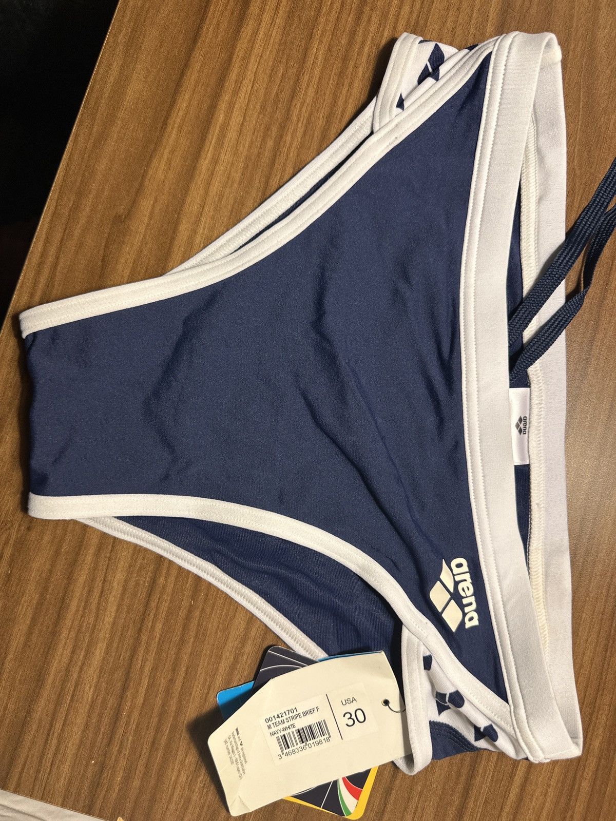 Arena Homme+ Men’s Team Stripe Brief Size US 30 / EU 46 - 3 Thumbnail