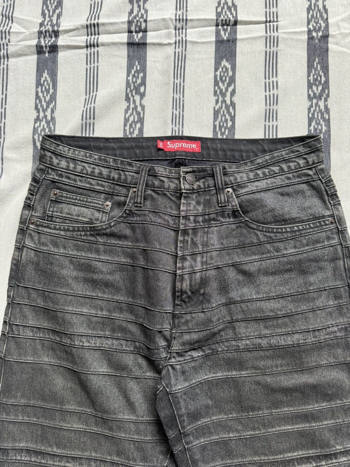 Supreme FW22 Supreme Layered Jeans Size US 30 / EU 46 - 2 Thumbnail