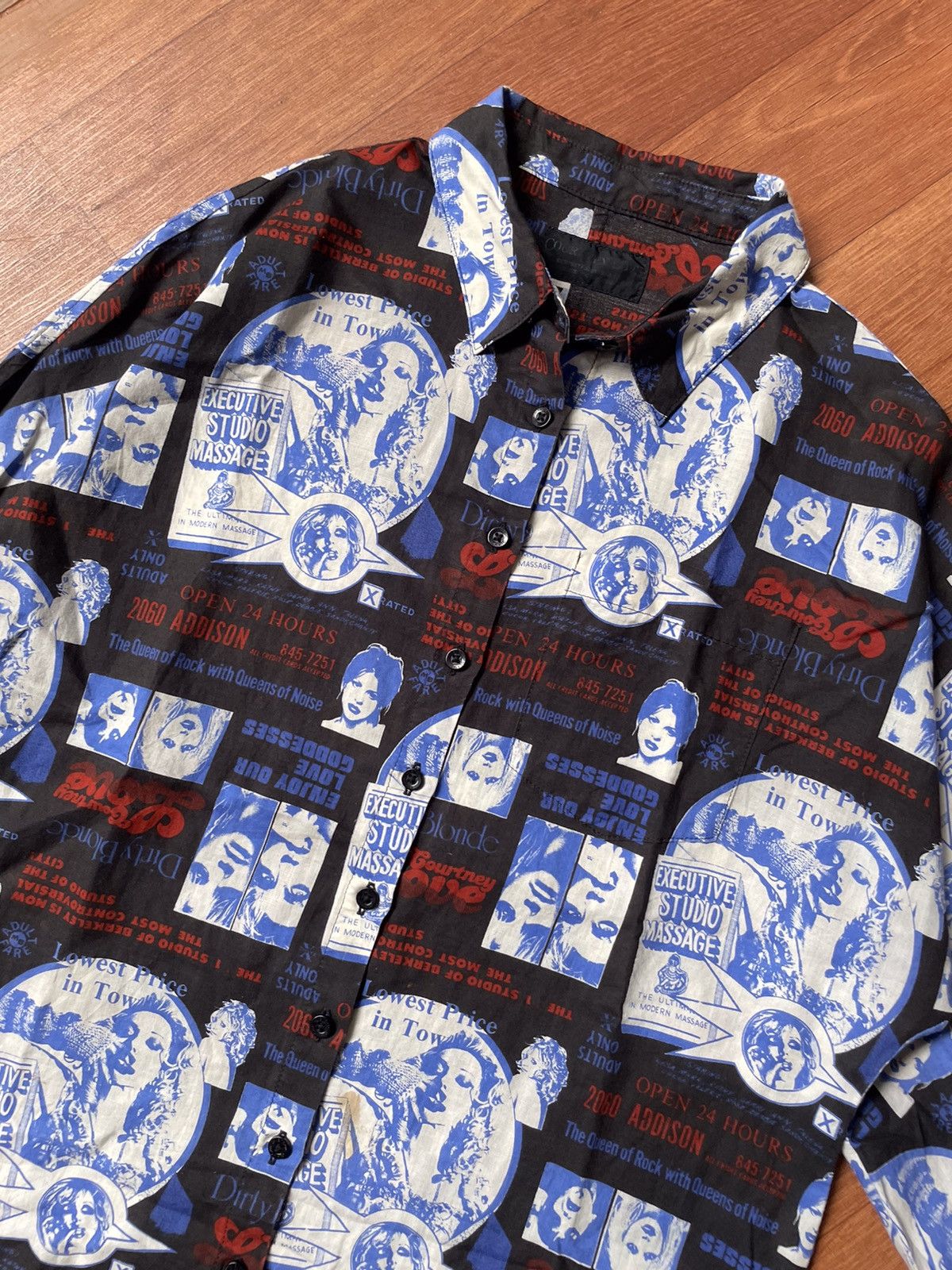Beauty Beast × Hysteric Glamour × Japanese Brand RARE Hysteric glamour x Courtney Love Size US M / EU 48-50 / 2 - 2 Thumbnail