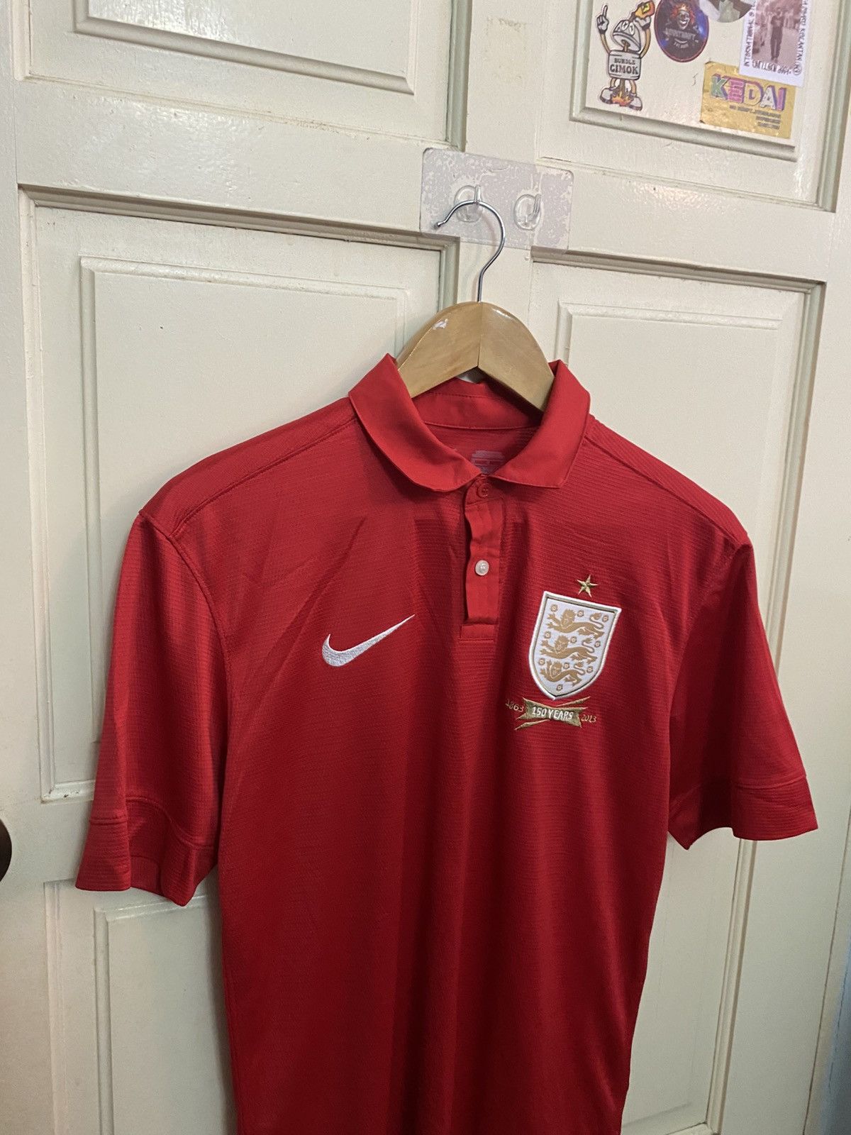 Nike Nike England kit soccer jersey away 2013 Size US M / EU 48-50 / 2 - 1 Thumbnail