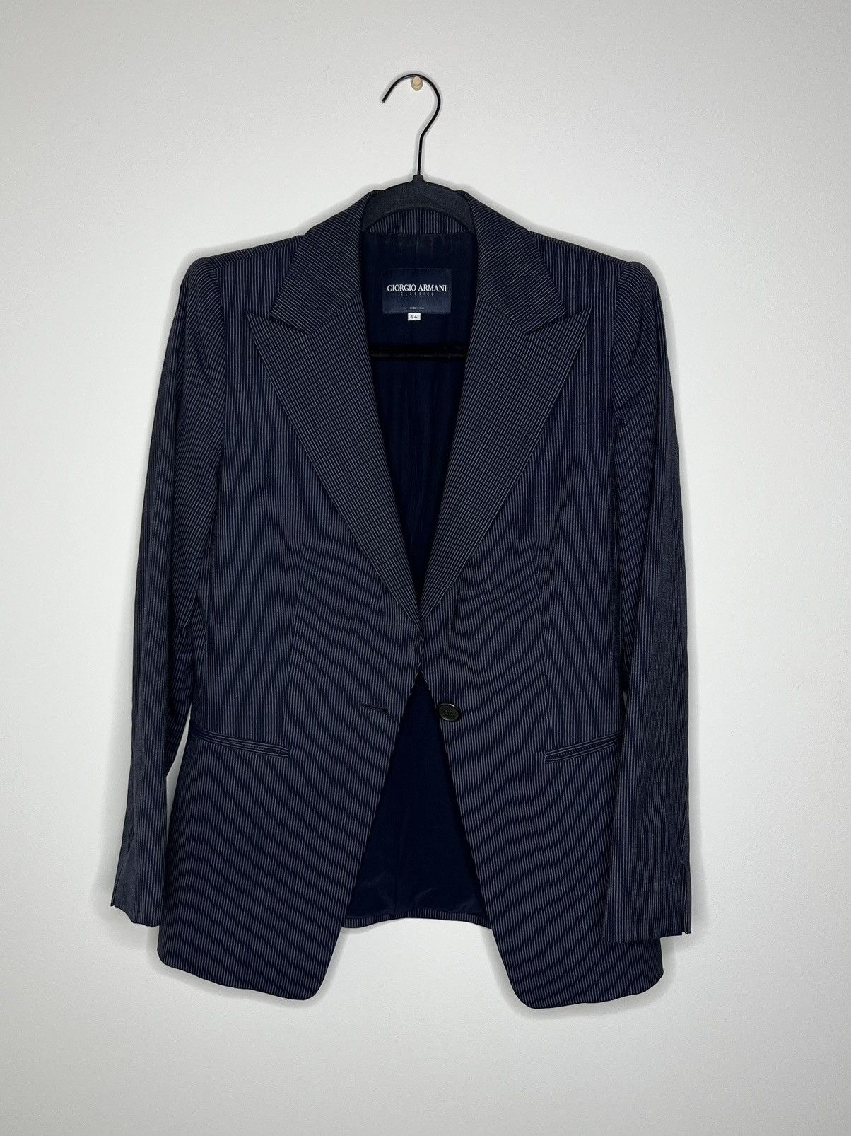 Giorgio Armani Vintage wool Giorgio Armani Classico pinstripe navy 
