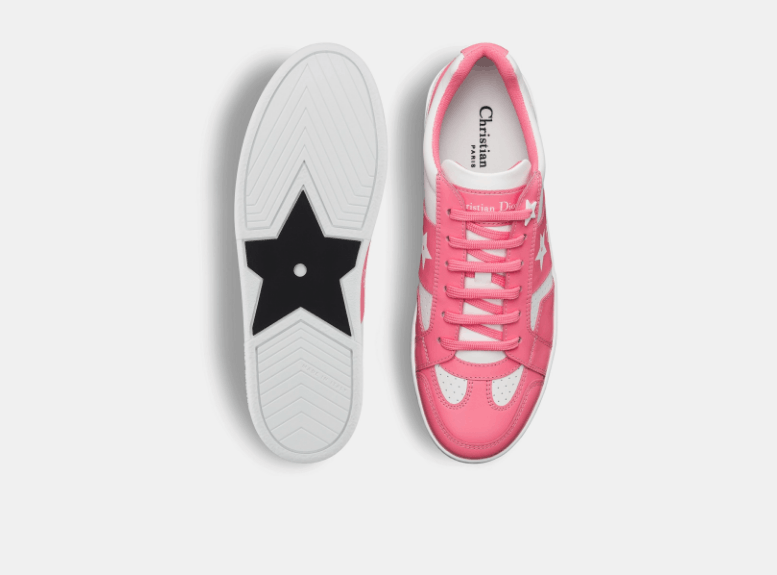 Dior o1w1db10825 KCK417 Low-Top Sneakers in White/Candy Pink Size US 10 / IT 40 - 4 Thumbnail
