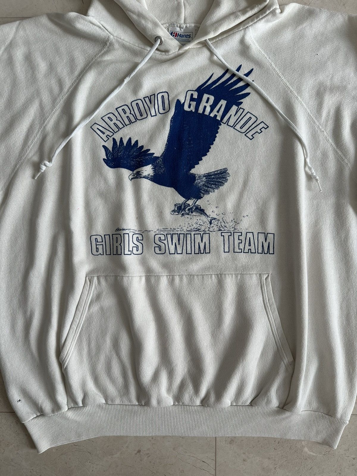 Carhartt × Vintage Eagle Girls Swim Team Hoodie Size US XL / EU 56 / 4 - 2 Thumbnail