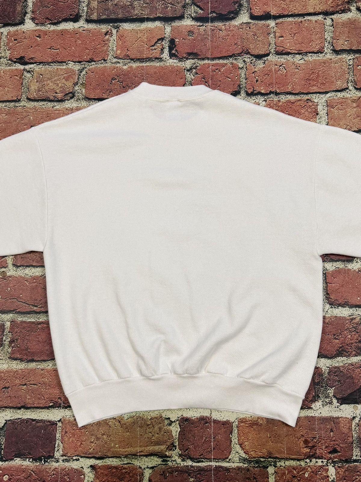 Hard Rock Cafe Vintage Hard Rock Cafe Sweatshirt White New York NY 90s Size US L / EU 52-54 / 3 - 5 Thumbnail