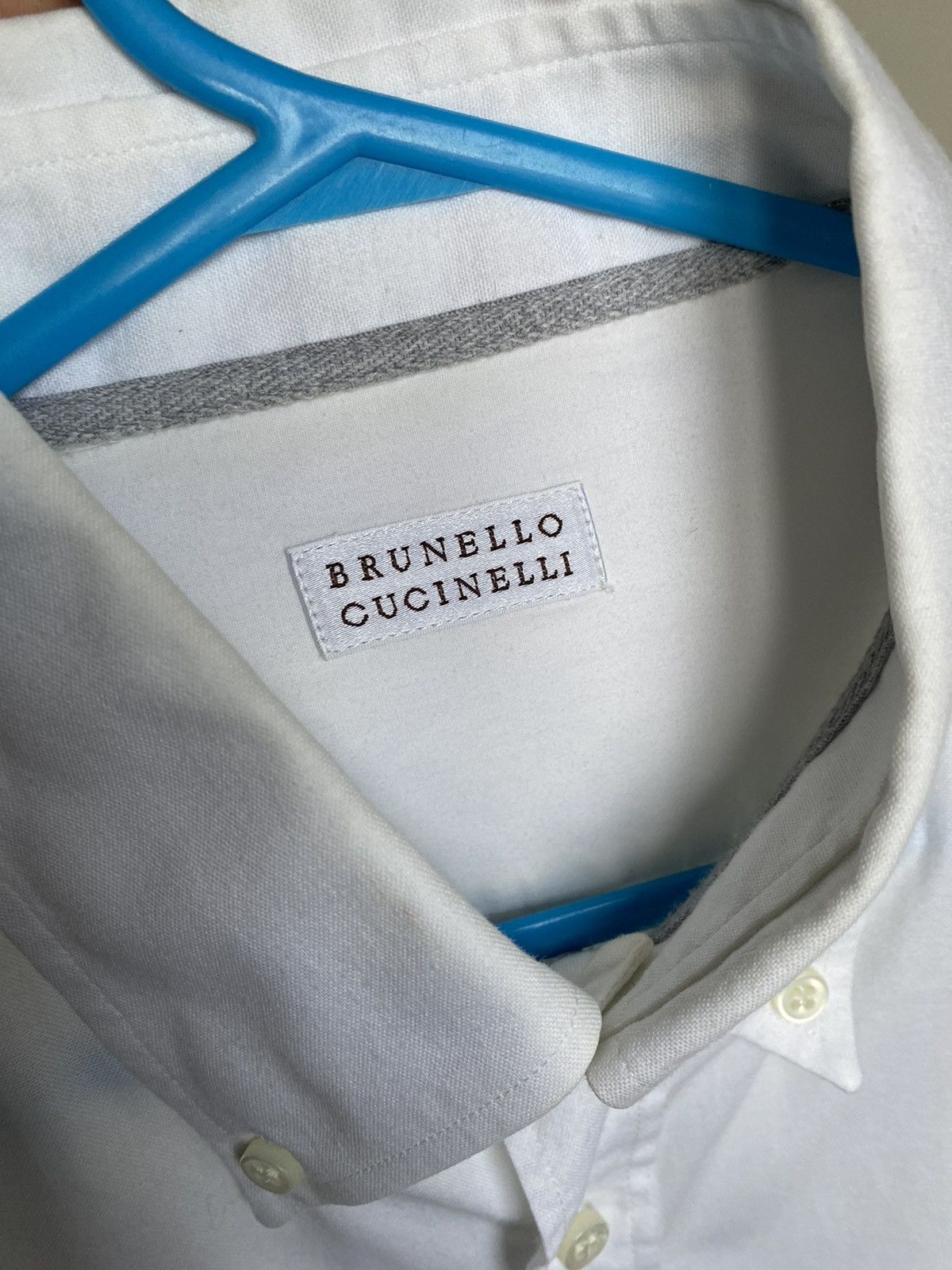 Brunello Cucinelli Brunello Cucinelli luxury cotton white shirt Size US M / EU 48-50 / 2 - 8 Thumbnail