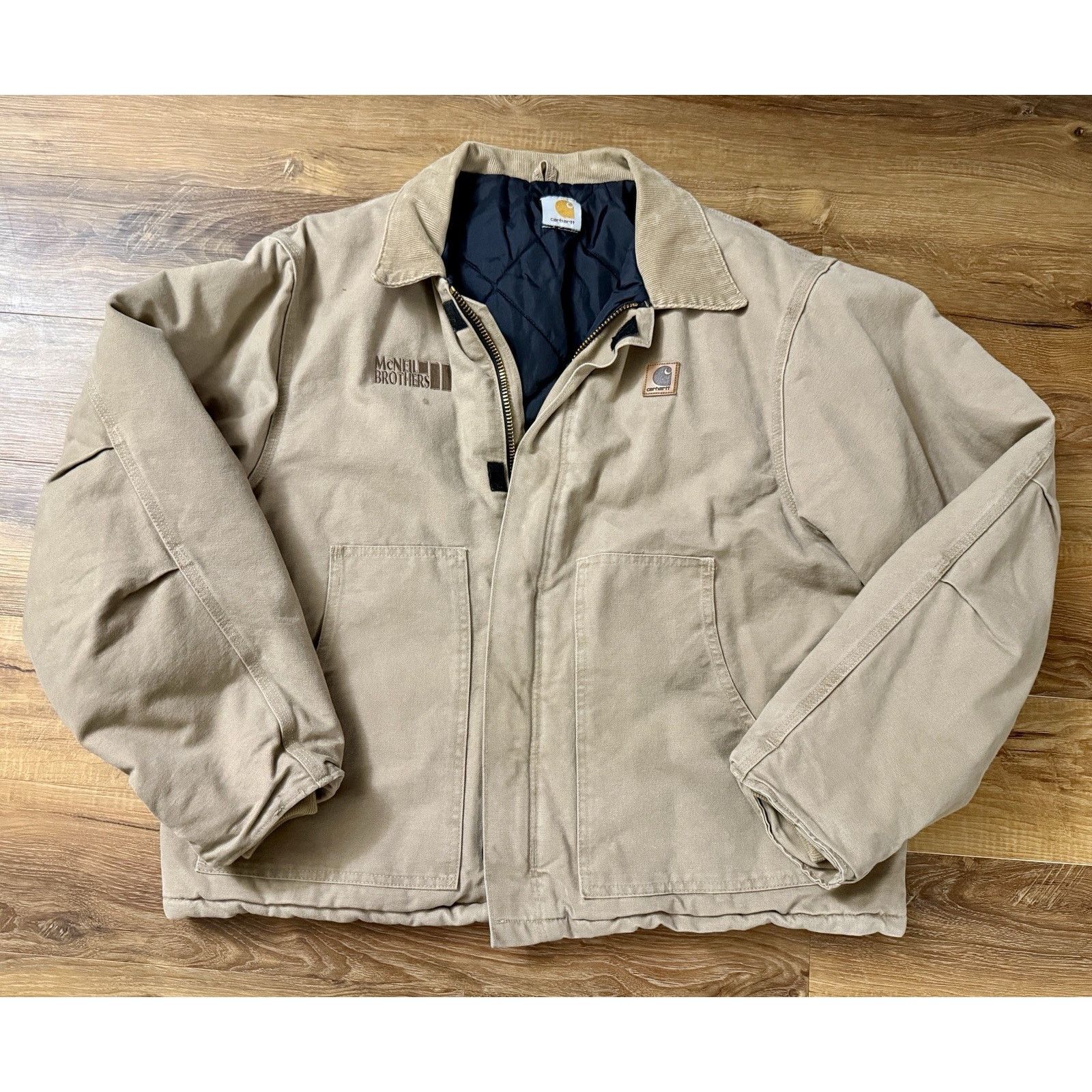 Vintage Carhartt Traditional Corduroy Collared Canvas Jacket