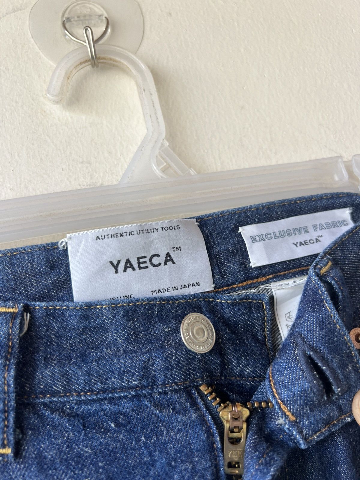 YAECA YAECA 8-11W Japan Lightweight Denim Selvedge Jeans Cropped Size US 30 / EU 46 - 10 Thumbnail