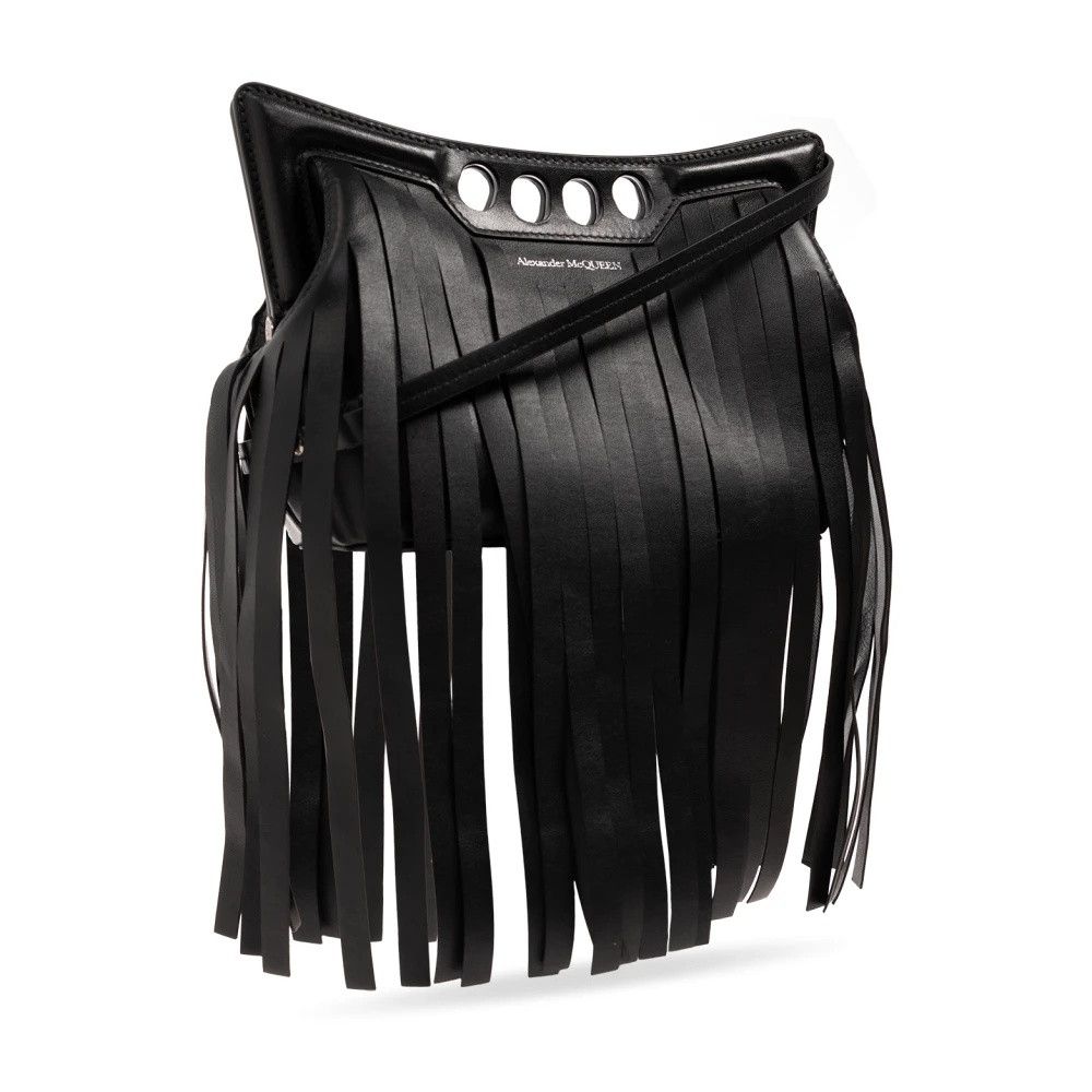 Alexander McQueen o1w1db10925 Size: OS/The Peak Bag Small in Black Size ONE SIZE - 5 Thumbnail