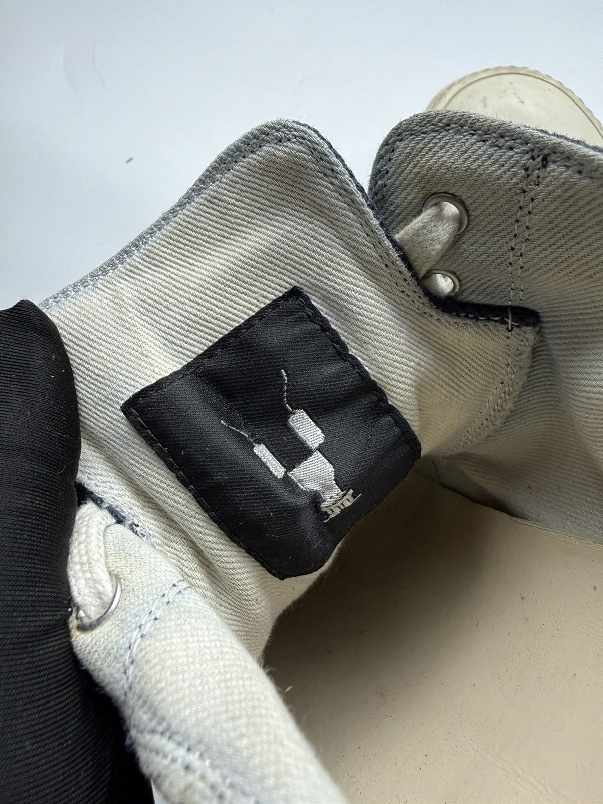 Rick Owens Drkshdw Rick Owens Drkshdw Logo Navy Ramones Low Size US 10 / EU 43 - 12 Thumbnail