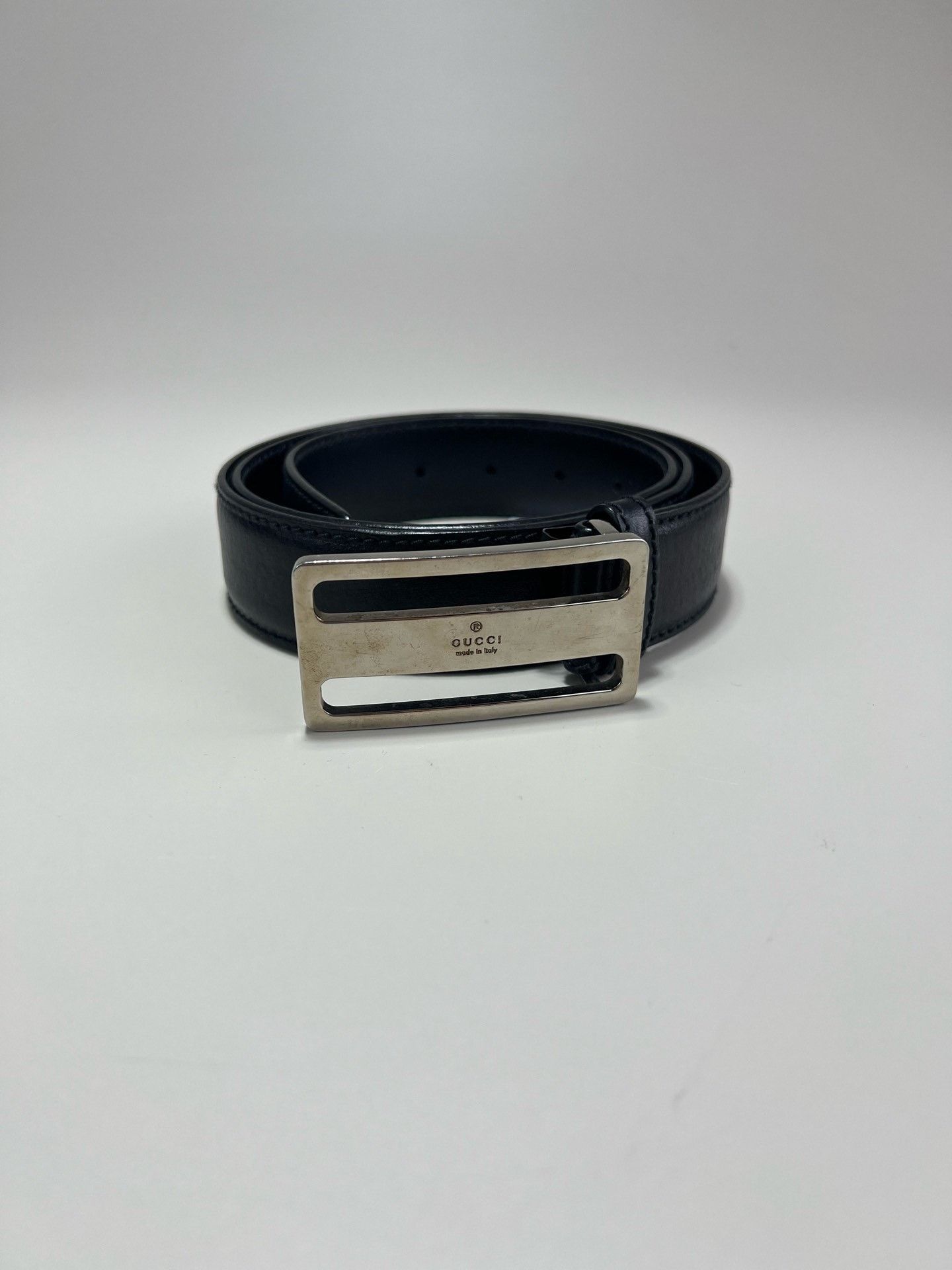 Gucci Gucci Black Belt Size 100 Size ONE SIZE - 1 Thumbnail