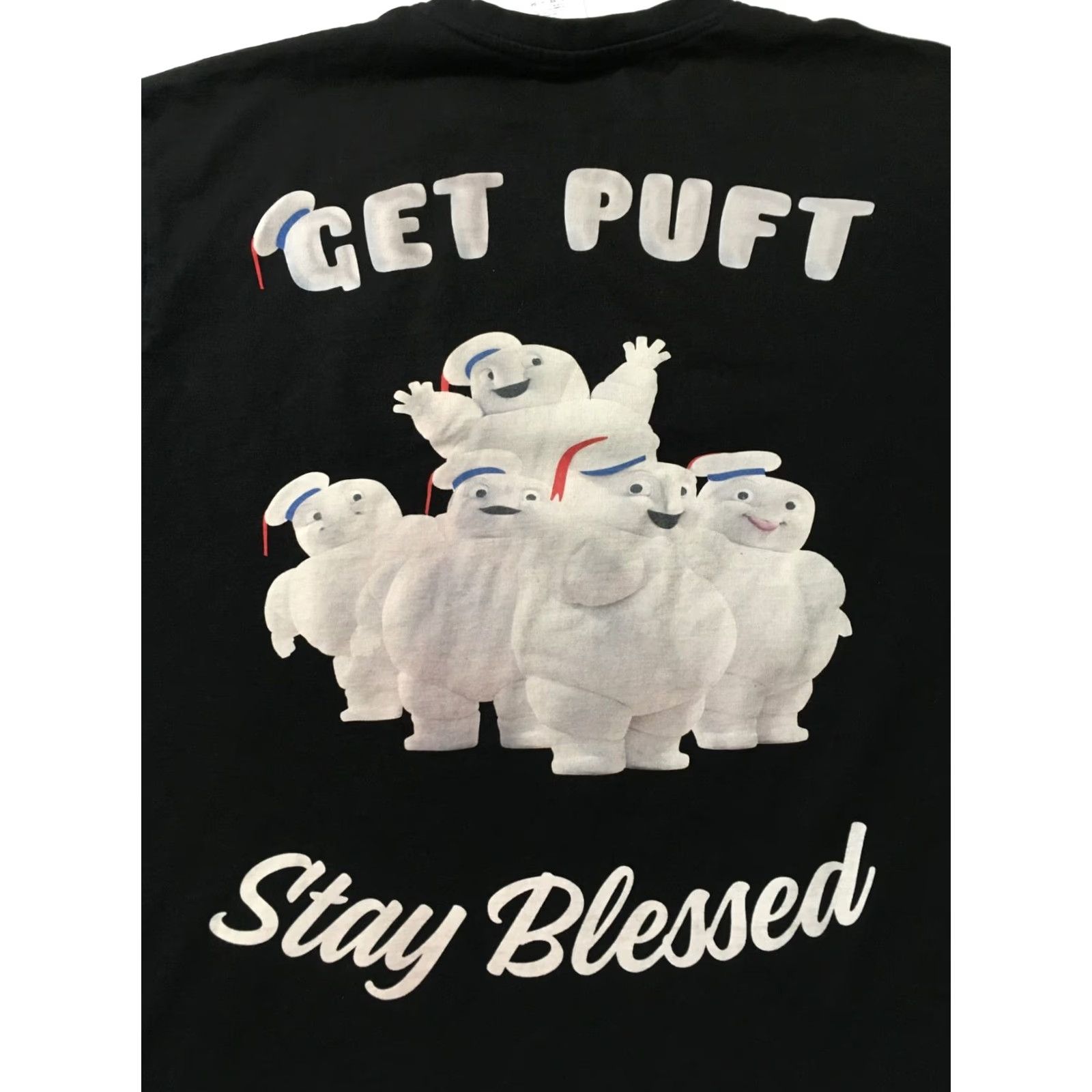 Vintage VINTAGE Ghostbusters Men's Oversized Heavyweight T Shirt Black Large Size US L / EU 52-54 / 3 - 2 Thumbnail