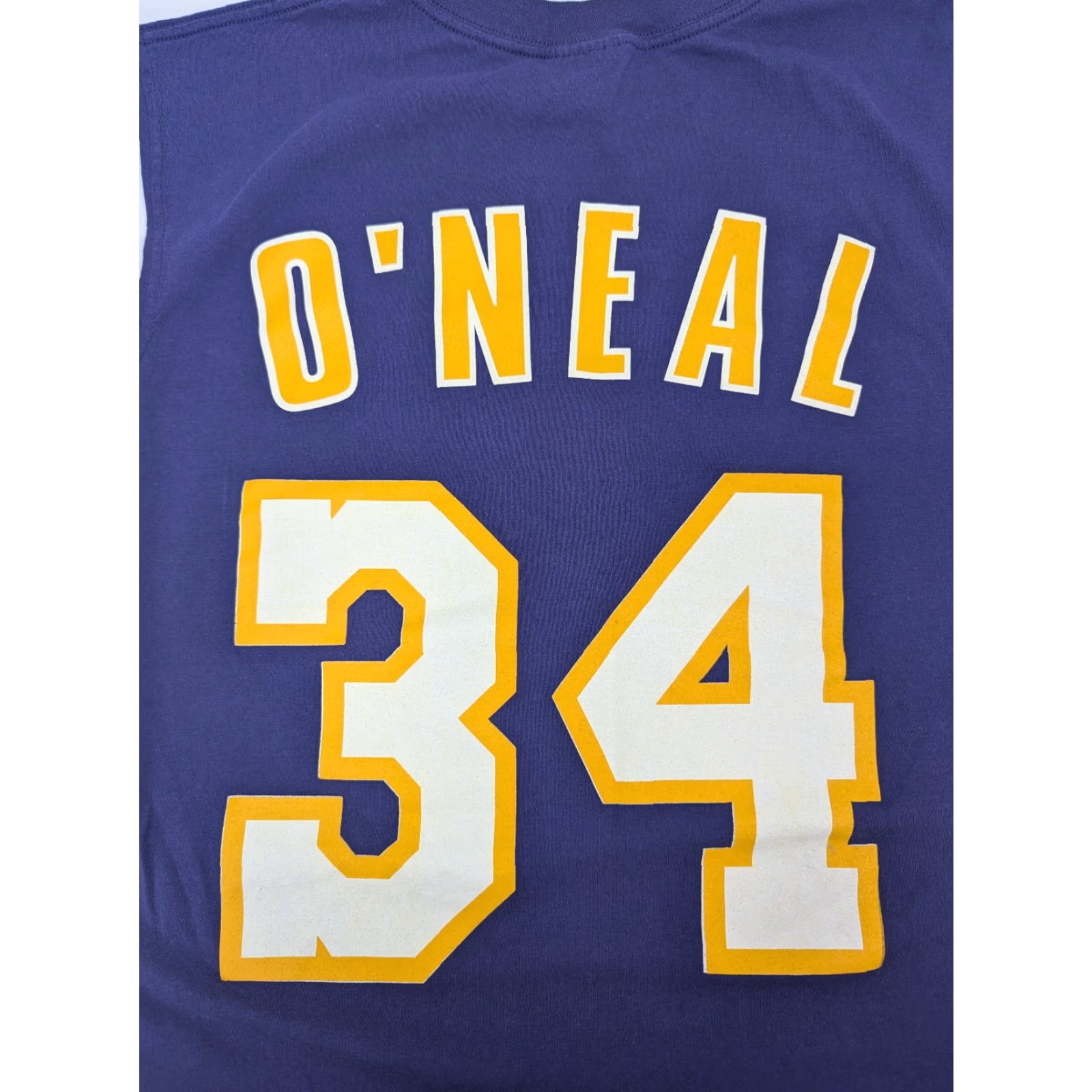 Vintage Vintage CSA Shaq Shaquille O’Neal Los Angeles Lakers Tank Top Men’s Large Shirt Sleeveless Purple 90s Mens L Tank Size US L / EU 52-54 / 3 - 2 Thumbnail
