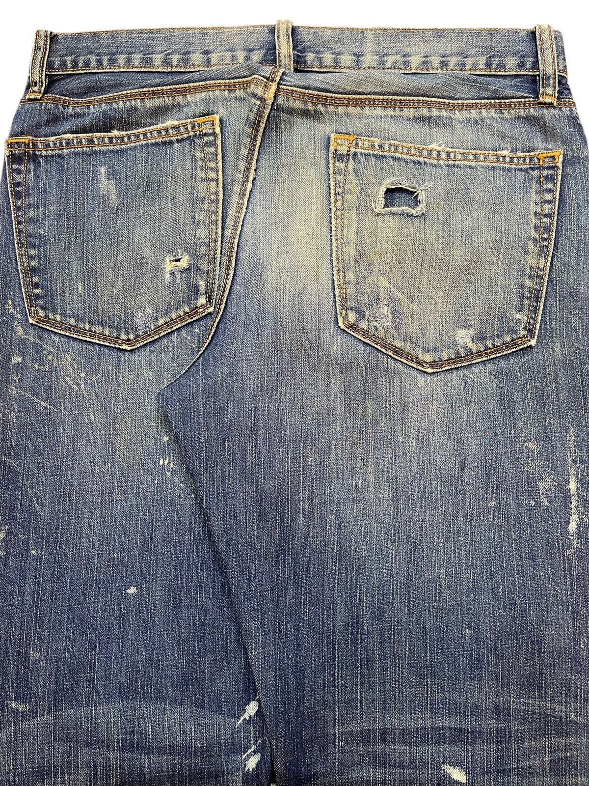 Gap Vintage Gap Mud Wash Paint Splatter Style Distress Loose Fit Size US 32 / EU 48 - 6 Thumbnail