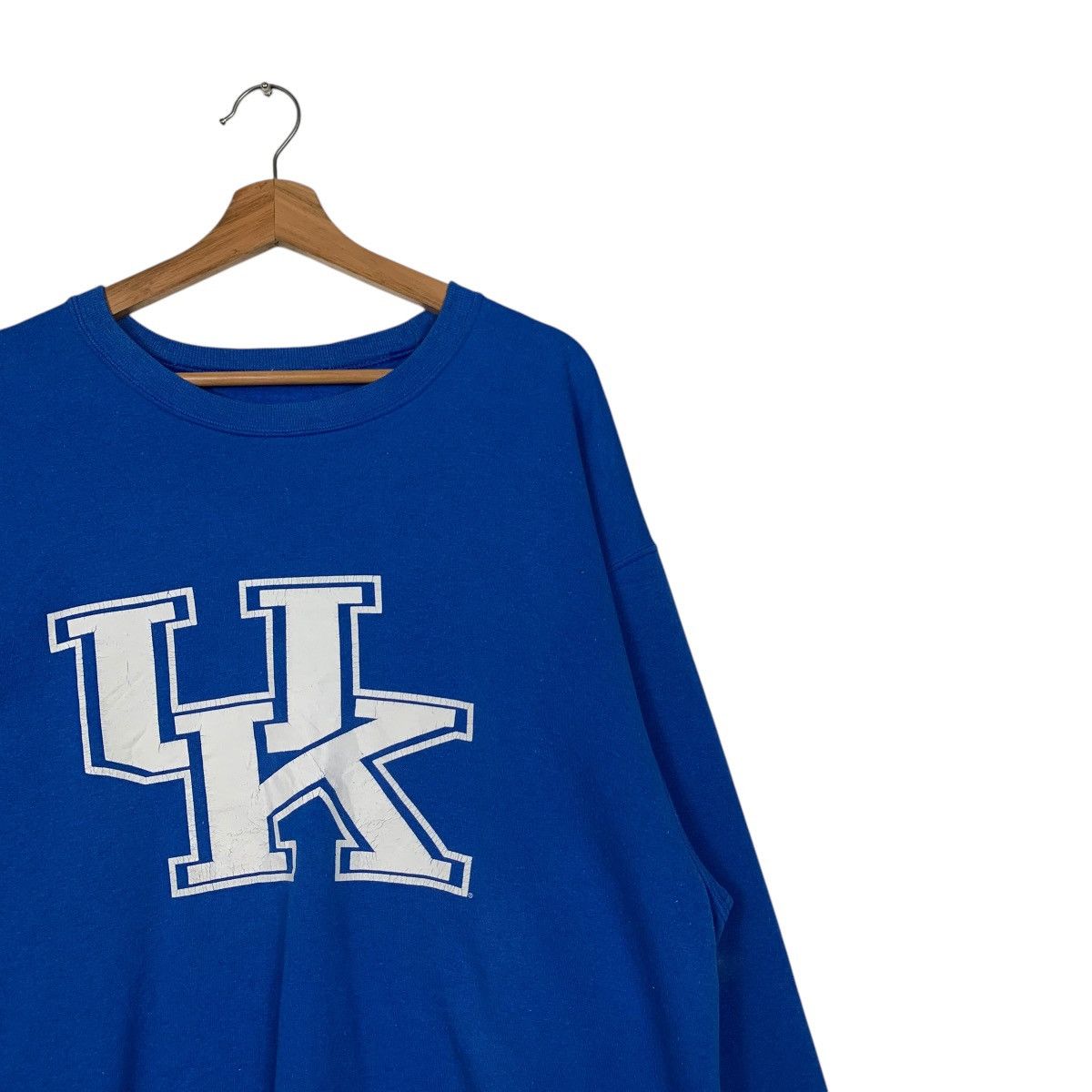 Vintage Vintage Blue Crewneck Sweatshirt UK Big Logo #1582-C71 Size US M / EU 48-50 / 2 - 5 Thumbnail