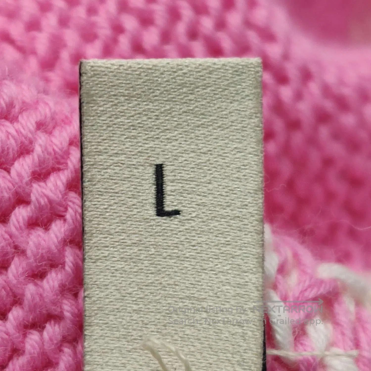 Gucci Gucci Pink GG Logo Cotton Polo Sweater L. Size US L / EU 52-54 / 3 - 6 Thumbnail