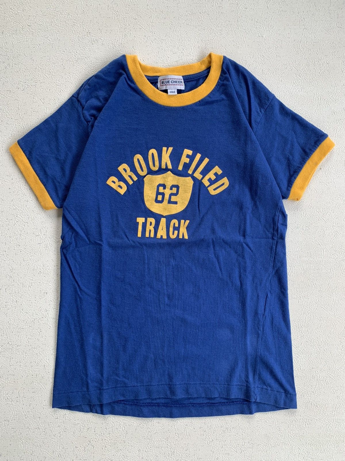 Japanese Brand Ringer Tee Brook Field Size US M / EU 48-50 / 2 - 1 Thumbnail