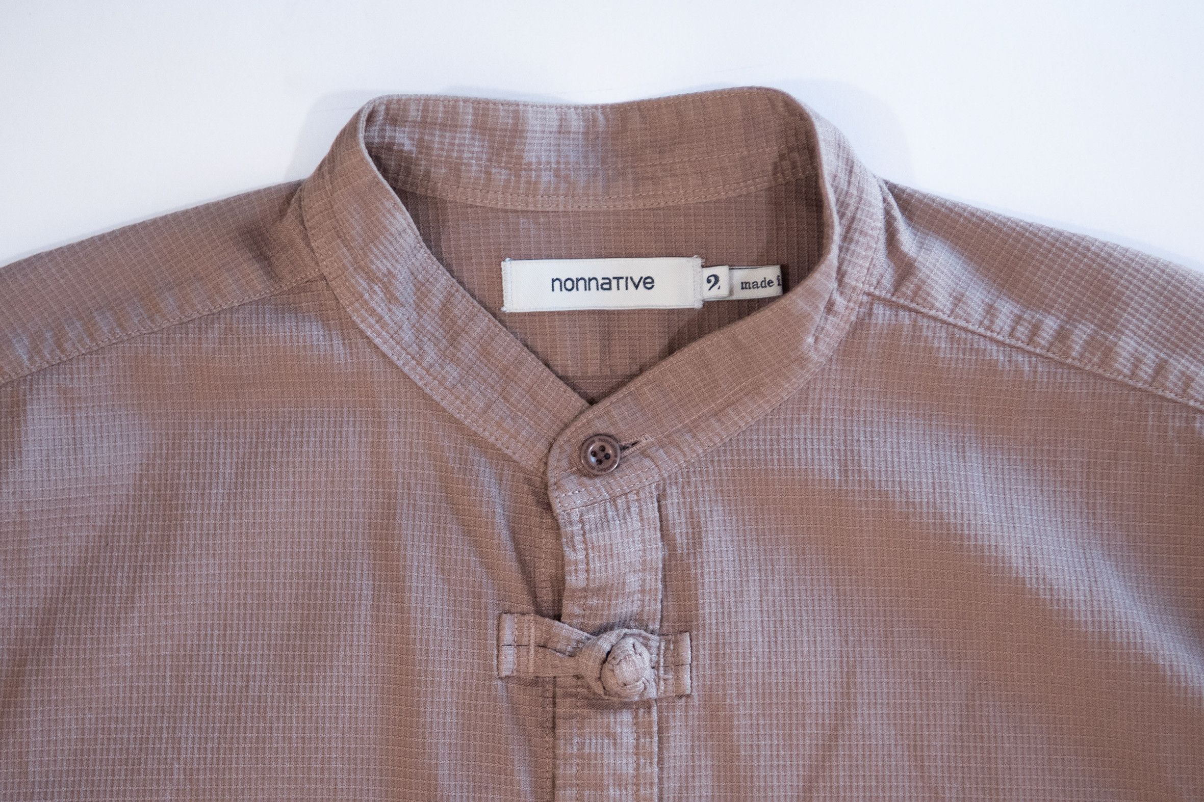 Nonnative MASTER L/S SHIRT C/P DOBBY STRETCH OVERDYED Size US M / EU 48-50 / 2 - 8 Thumbnail