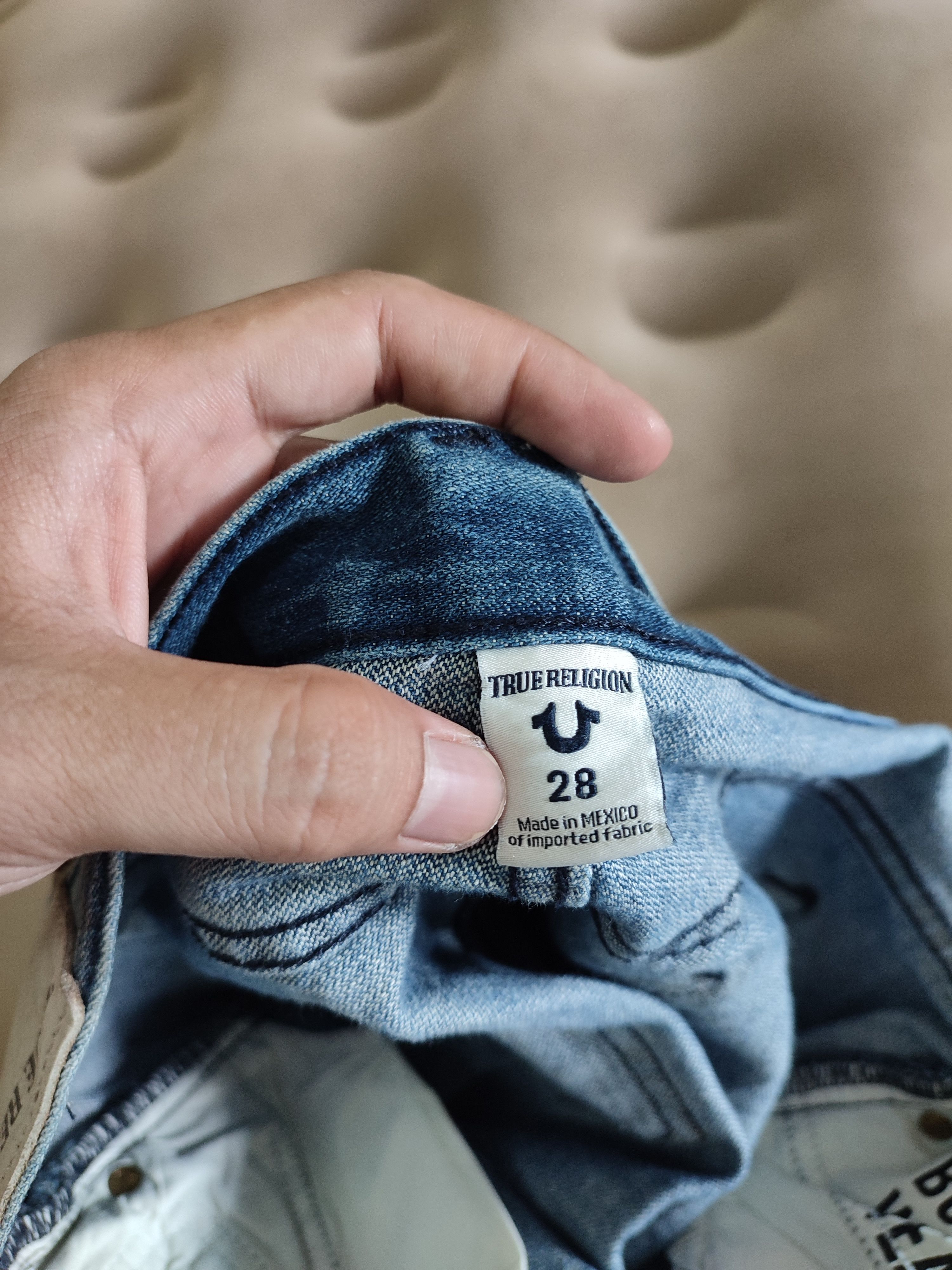 True Religion Vintage True Religion Embroidery Jeans Size US 34 / EU 50 - 11 Thumbnail