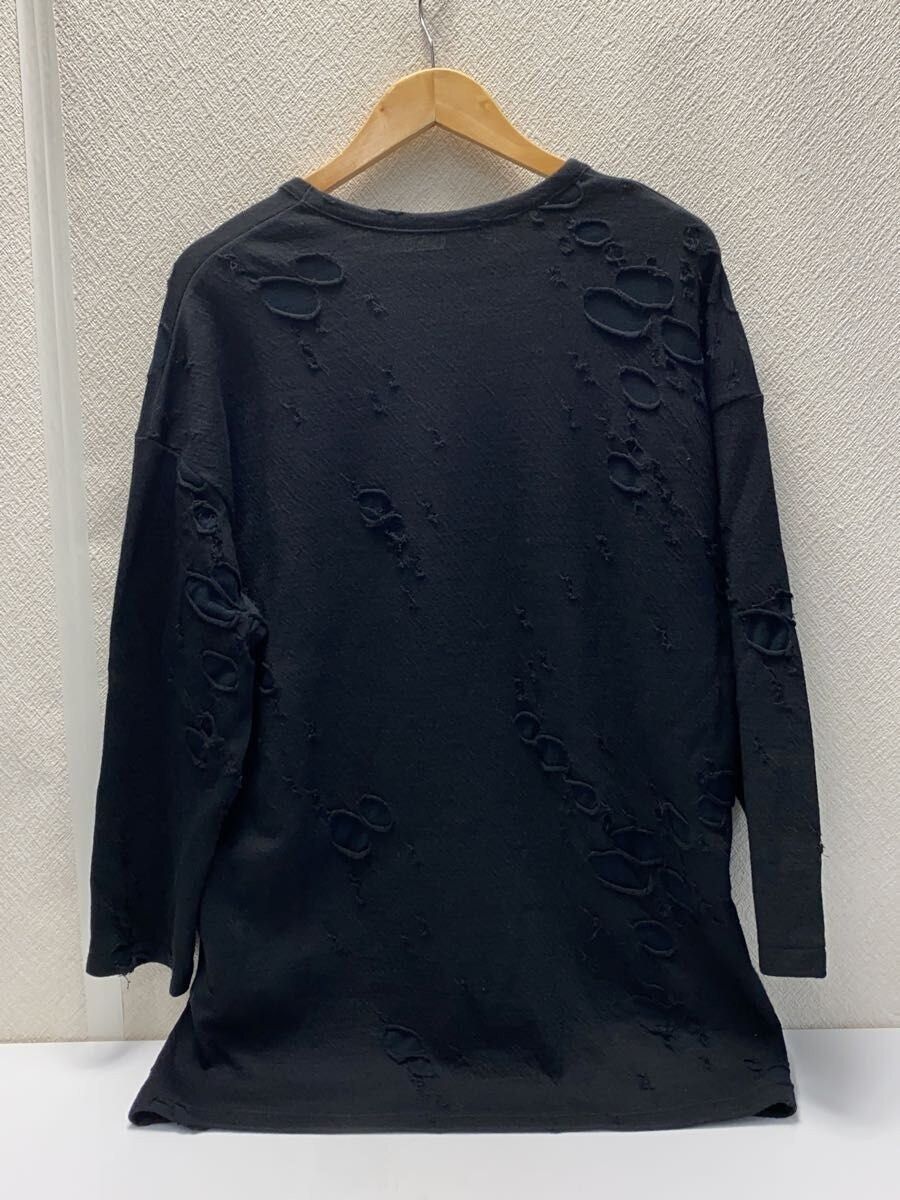 Yohji Yamamoto Distressed Longsleeve Size US M / EU 48-50 / 2 - 2 Thumbnail