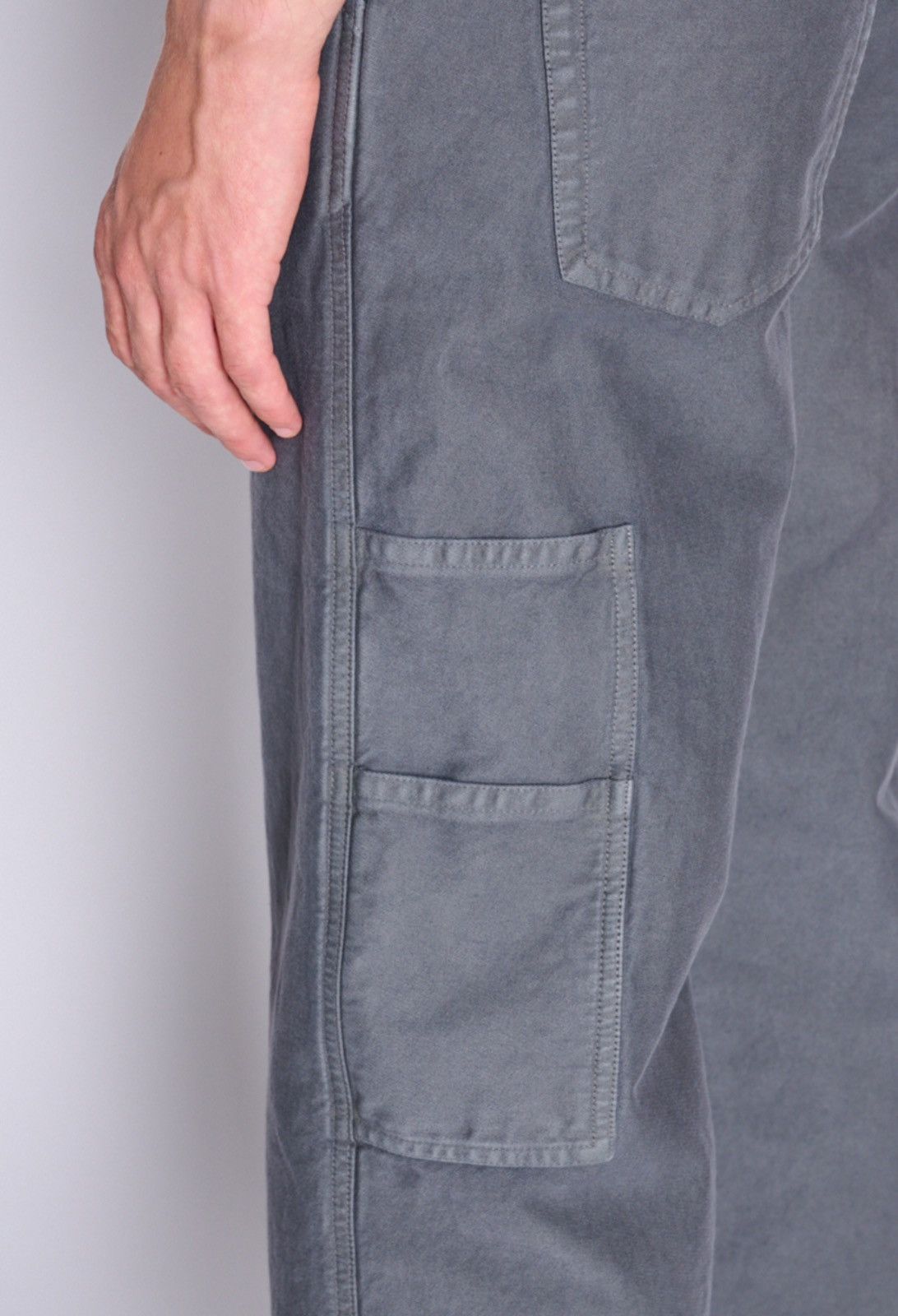 Dries Van Noten Last Size Dries Van Noten Gray Straight-Leg Pants Size US 36 / EU 52 - 4 Thumbnail