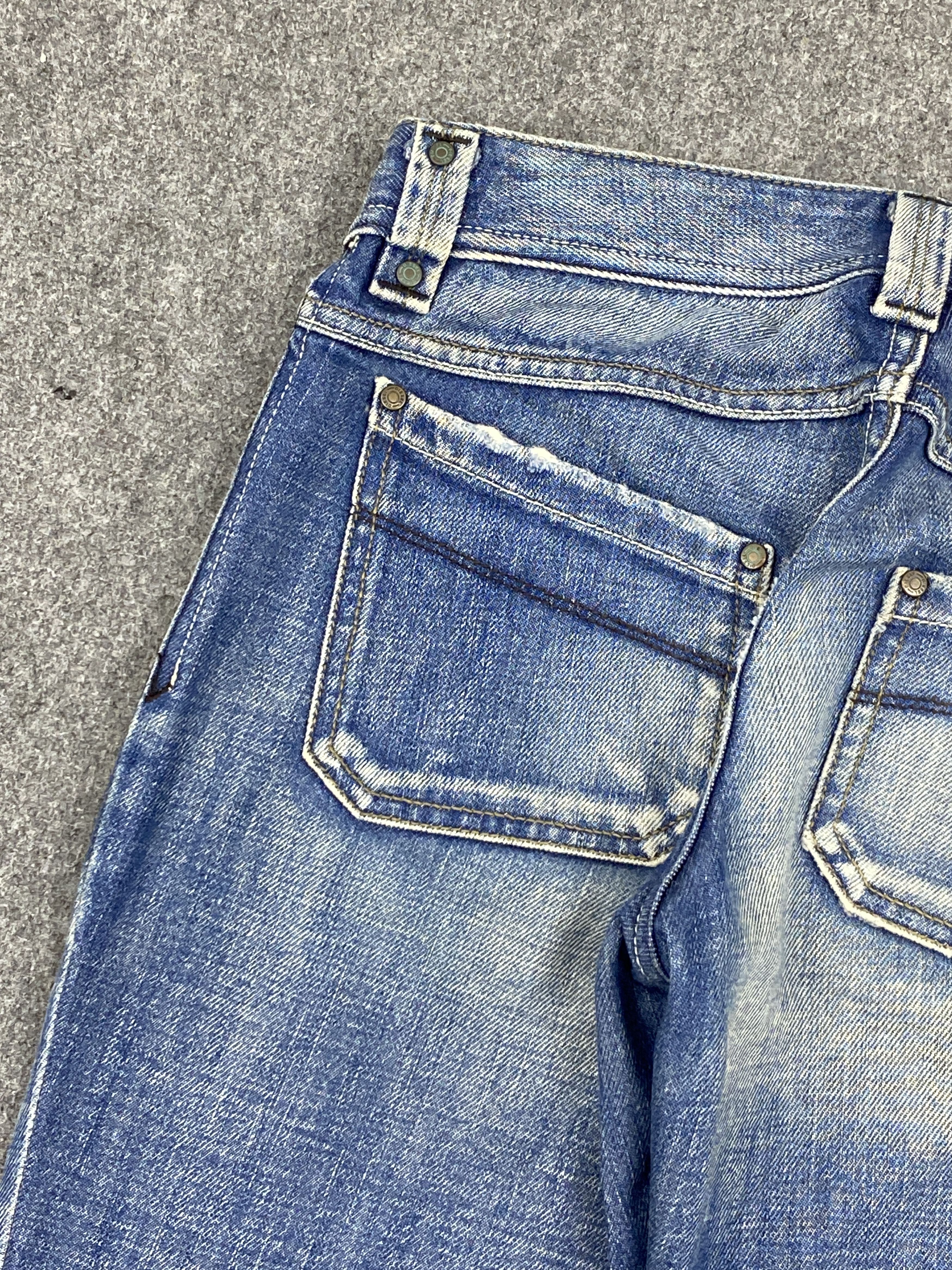 Diesel Vintage Diesel Multi Pocket Denim Blue Jeans DP2744 Size US 28 / EU 44 - 17 Thumbnail