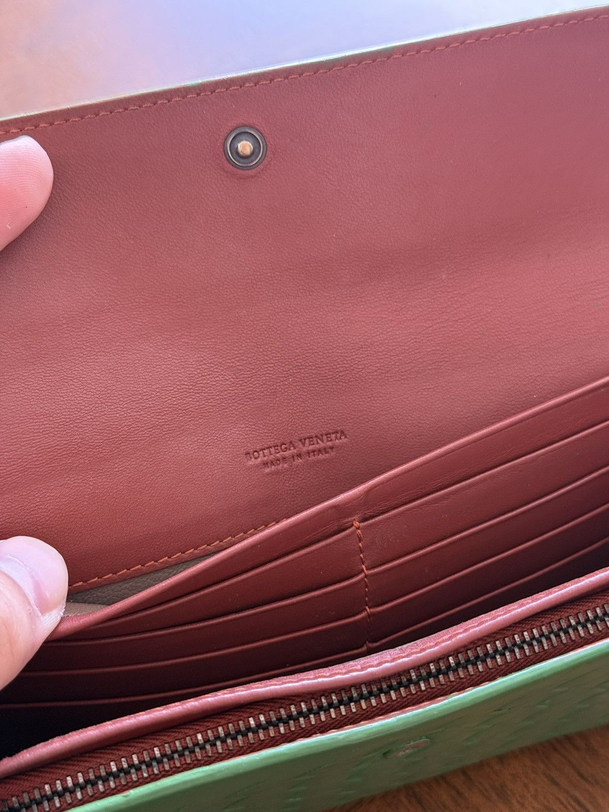 Bottega Veneta Bottega Venetta Zipper Wallet * Repainted!! Size ONE SIZE - 4 Thumbnail